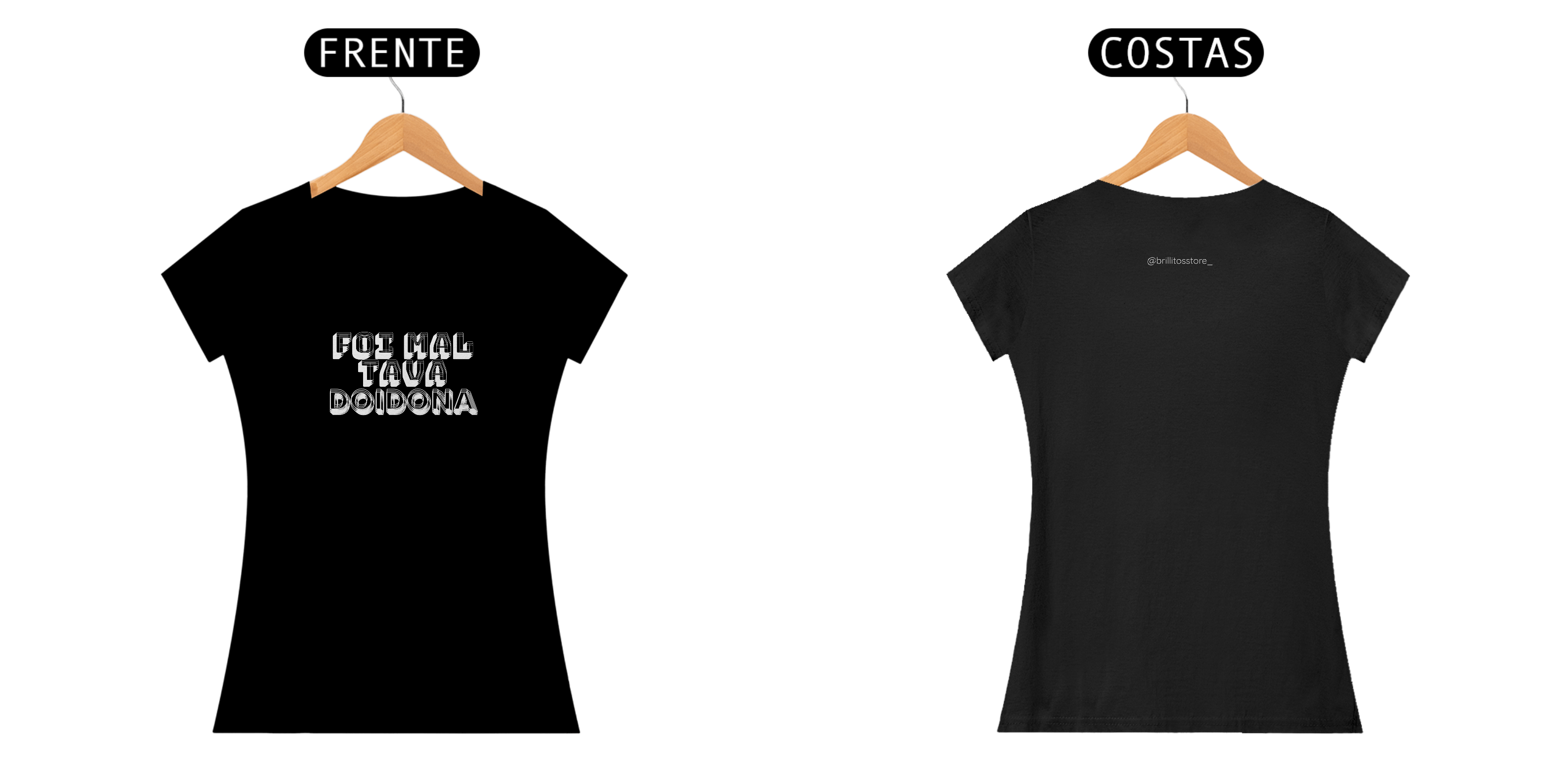 Nome do produto: Babe Long Quality - Foi mal tava doidona - COLORIDO