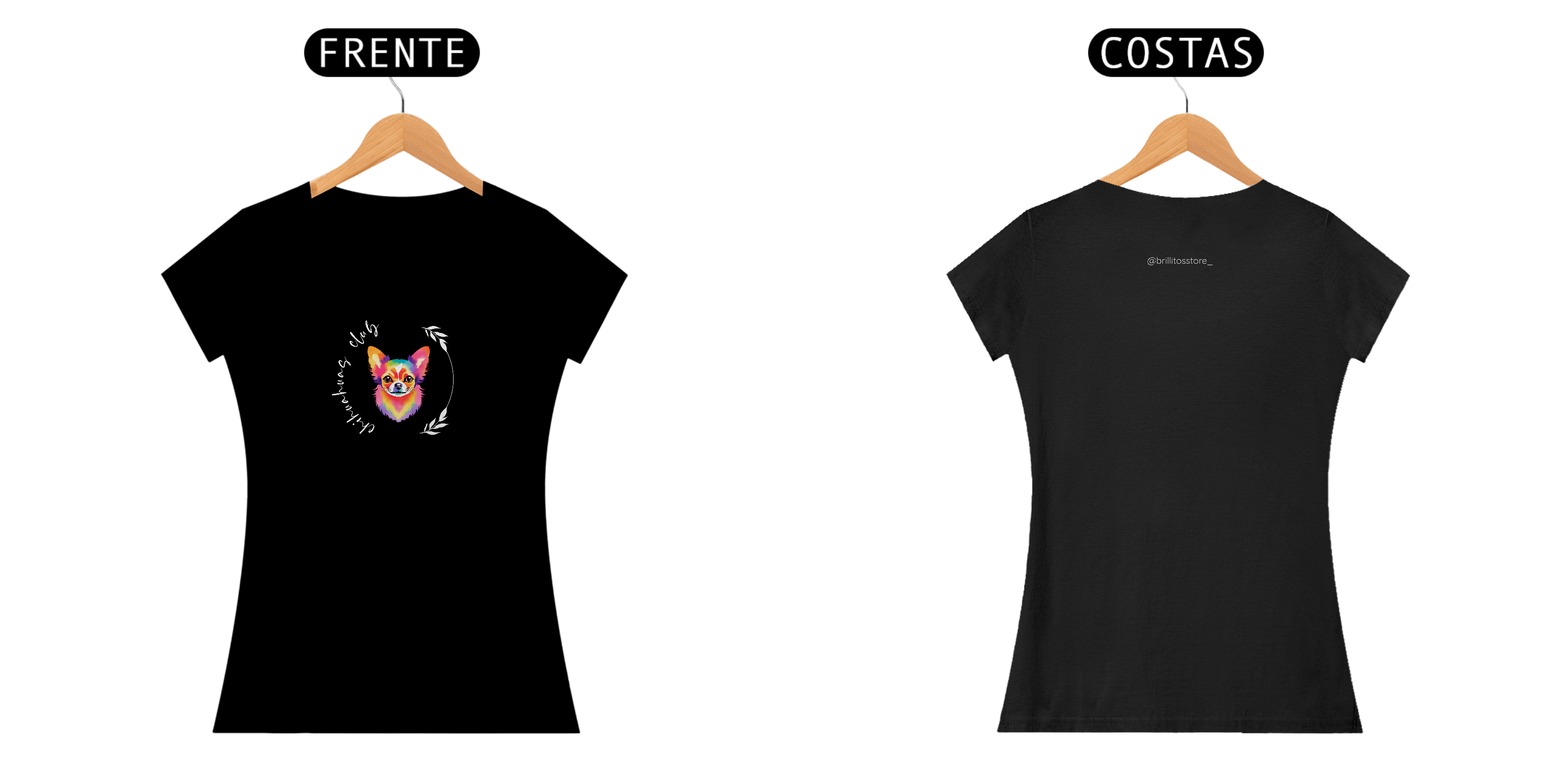 Nome do produto: Babe Long Quality - Chihuahuas Club - COLORIDO