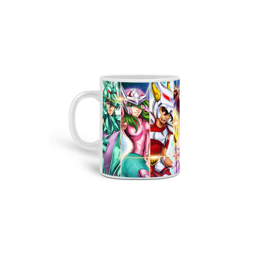 Nome do produto: Caneca Cavaleiros do Zodíaco