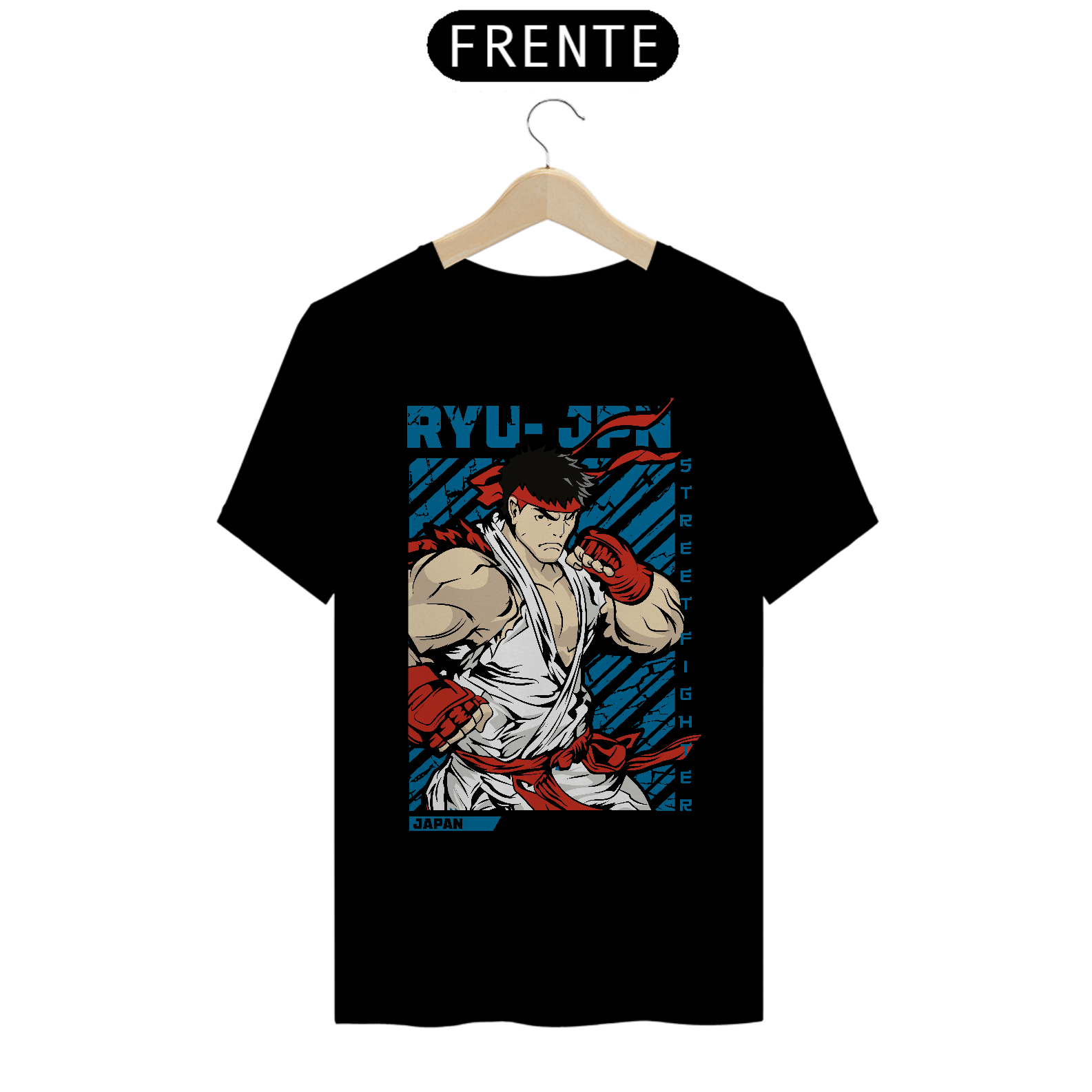 Nome do produto: Camiseta SF Ryu