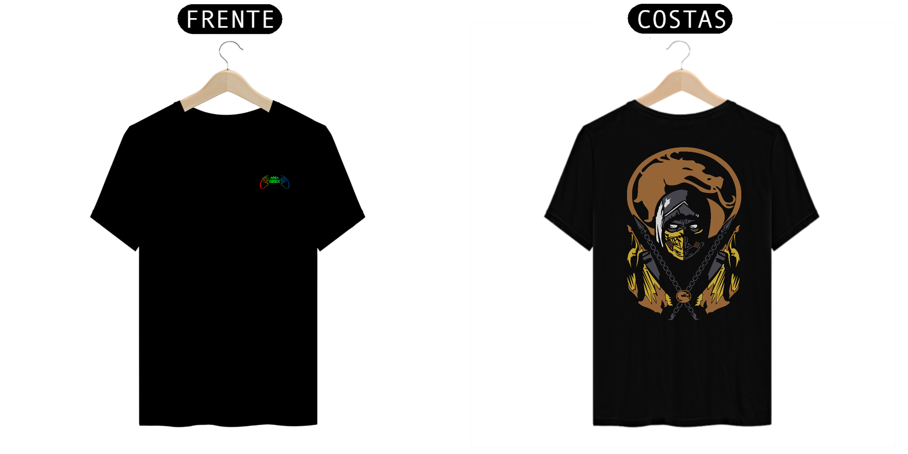 Nome do produto: Camiseta MK Scorpion