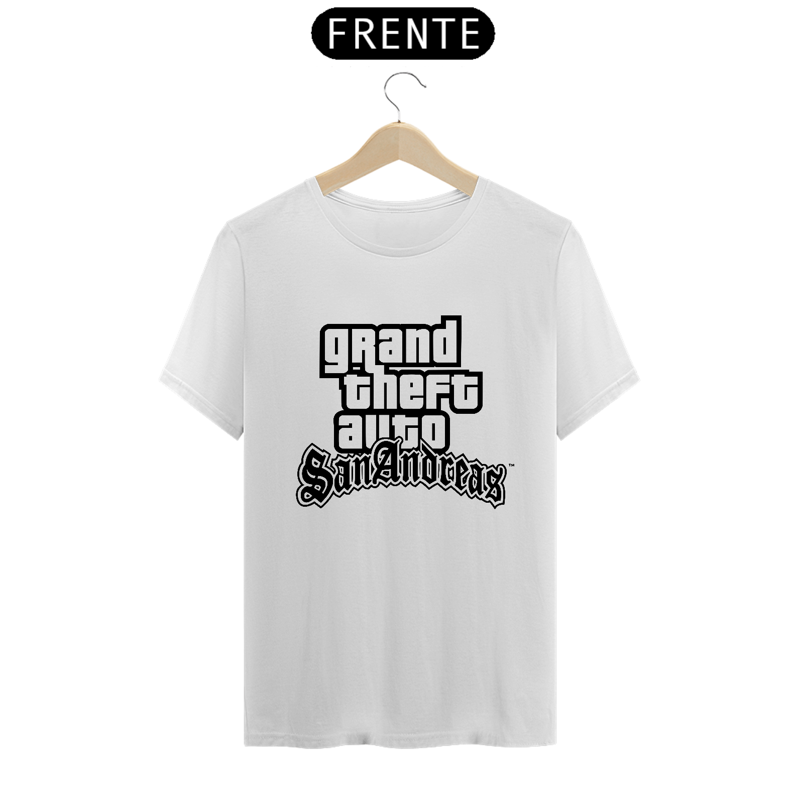 Nome do produto: Camiseta de Gta San Andreas