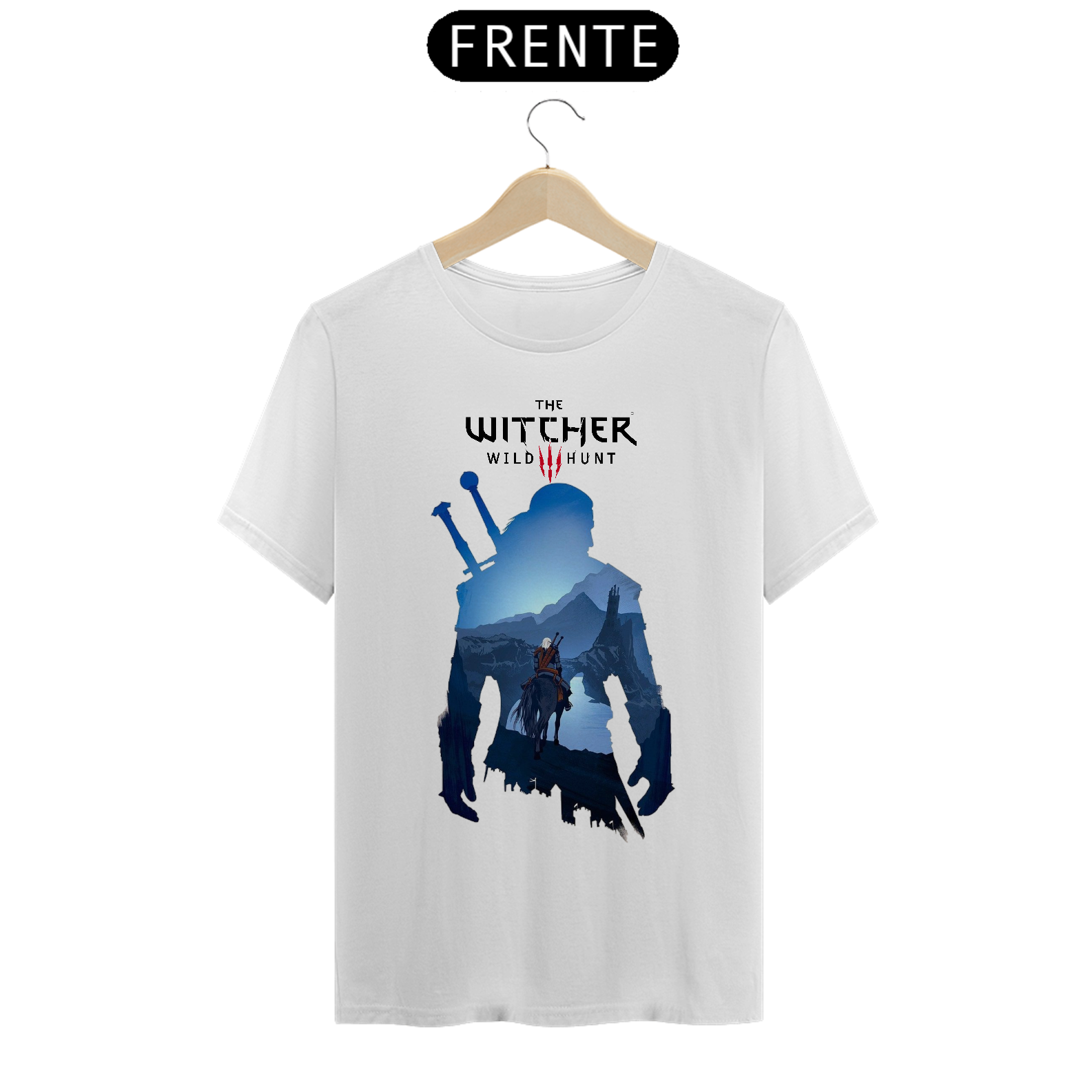 Nome do produto: Camiseta de The Witcher 3