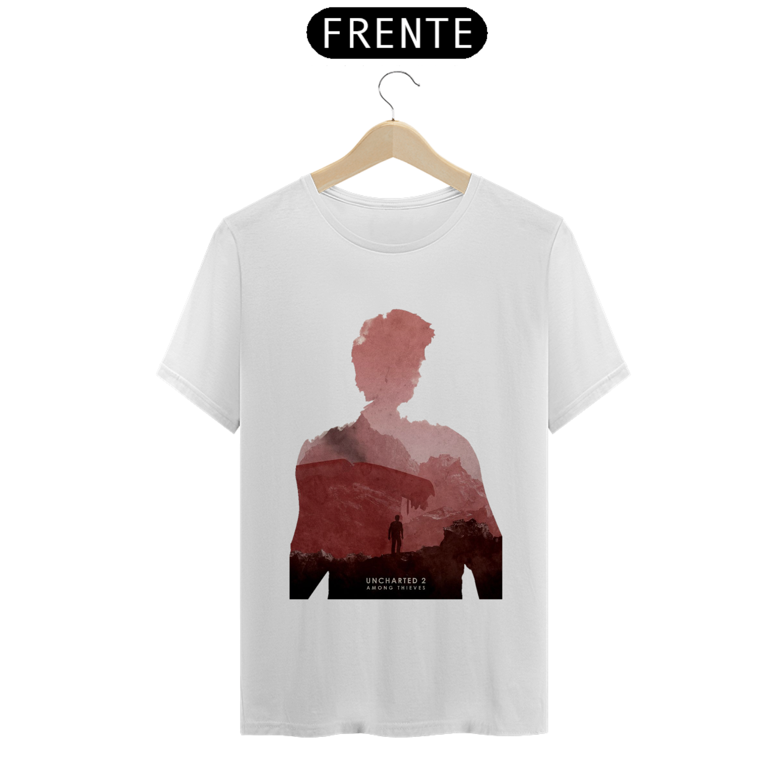 Nome do produto: Camiseta de Uncharted Nathan Drake