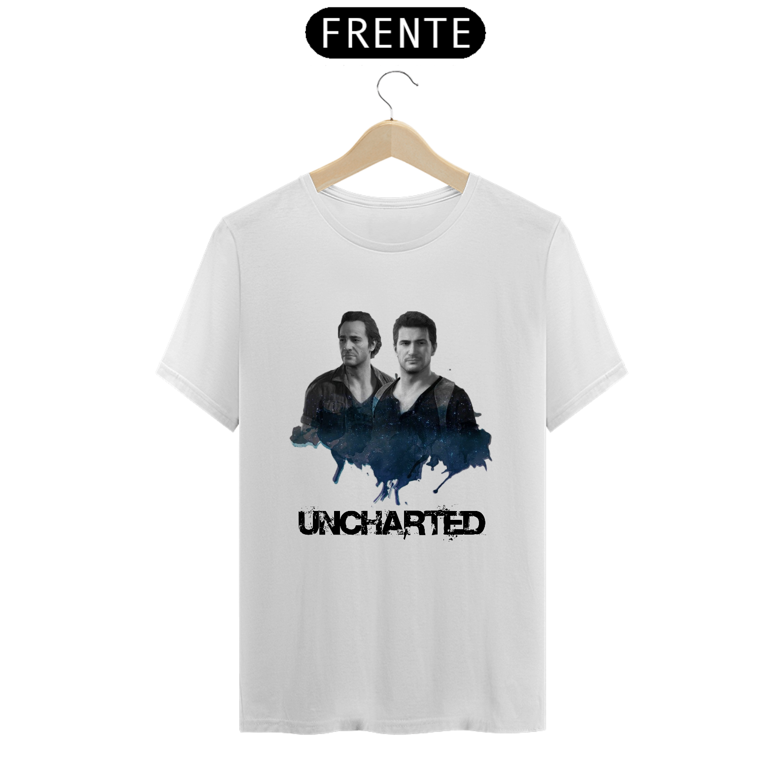 Nome do produto: Camiseta de Uncharted Nathan Drake