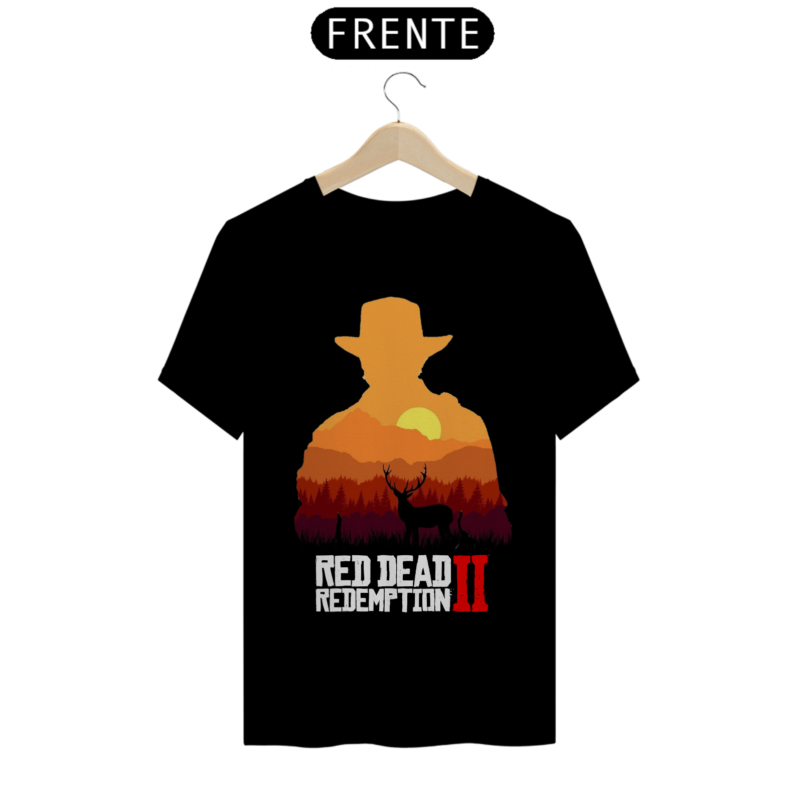 Nome do produto: Camiseta de Red Dead Redemption 2