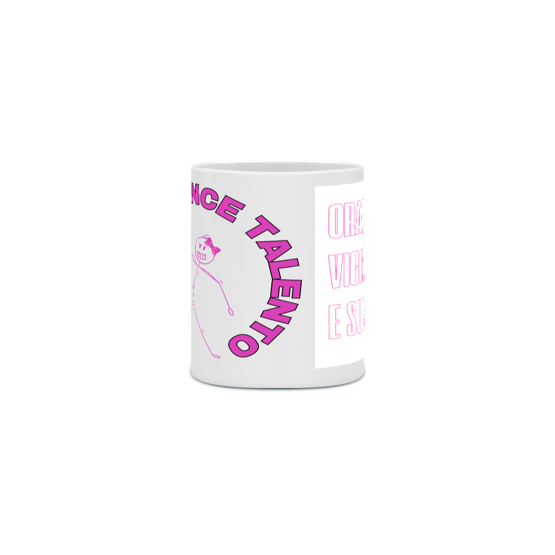 Nome do produto: CANECA ESFORÇO VENCE TALENTO