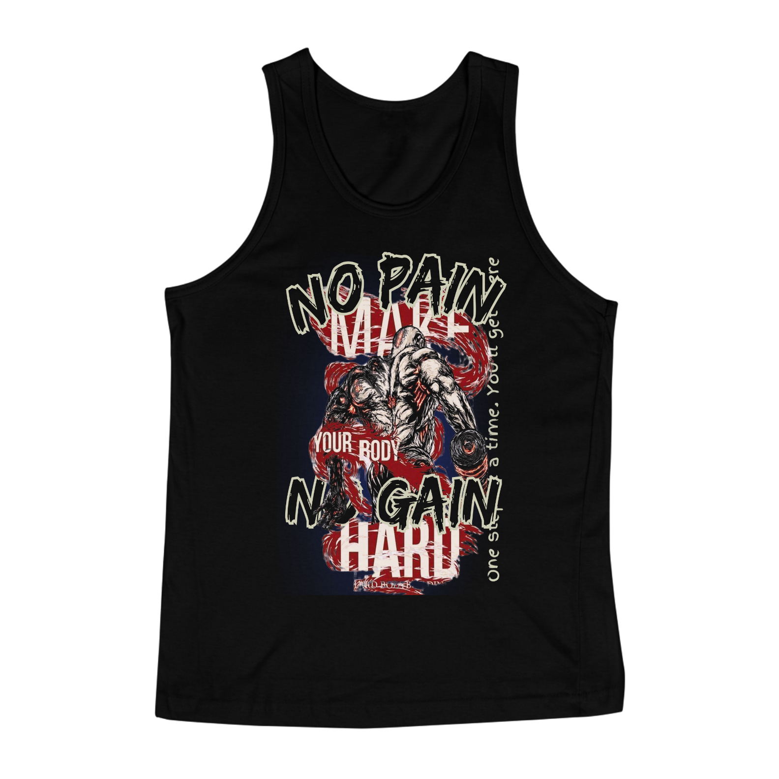 Nome do produto: CAMISETA- NO PAIN NO GAIN