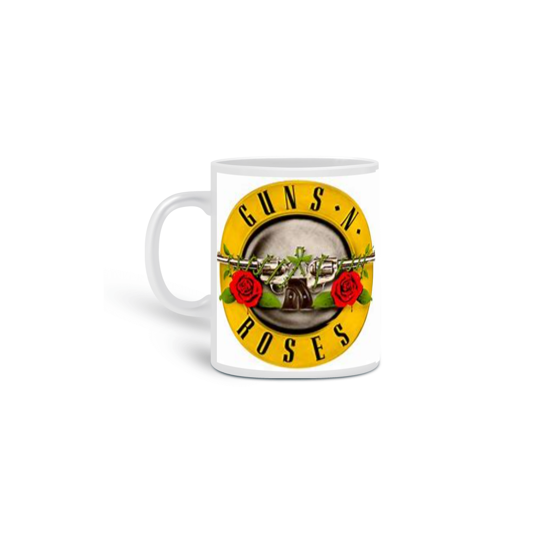 Nome do produto: Caneca guns N´ roses