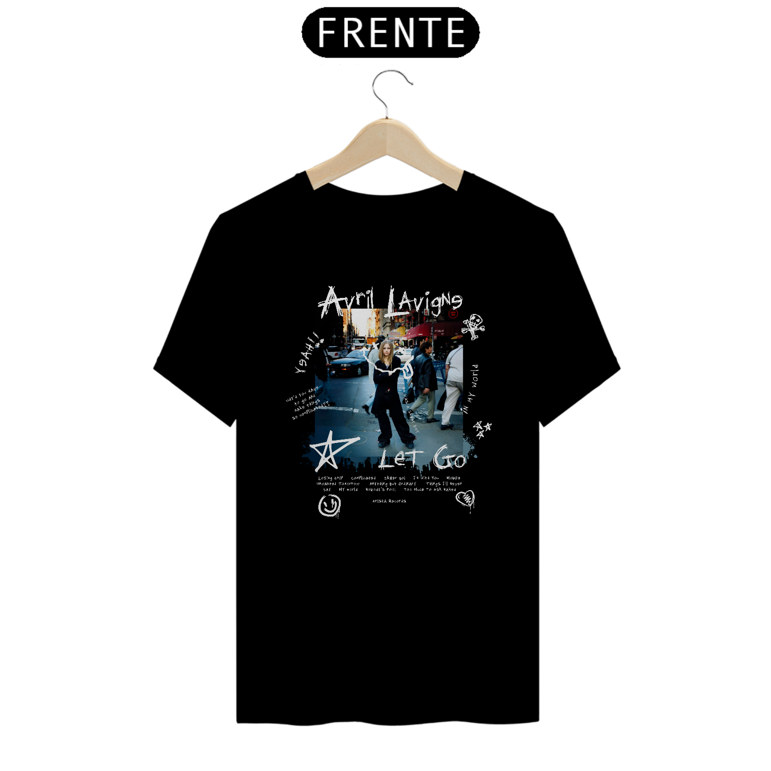 Nome do produto: Camiseta Avril Lavigne - Let Go (deluxe)