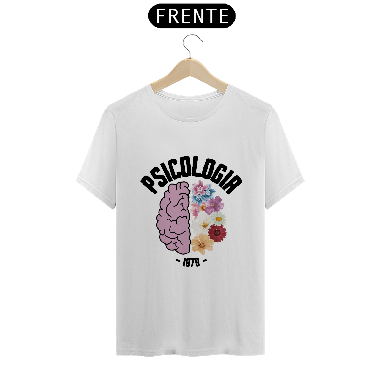 Nome do produto: Camisa Psicologia (Flor) 25 edition