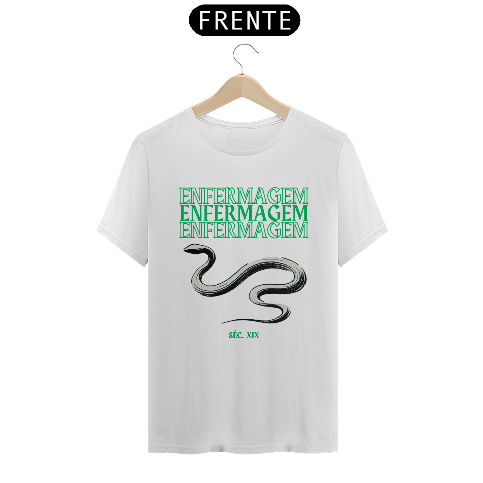 Nome do produto: Camisa Enfermagem (Cobra) 25 edition