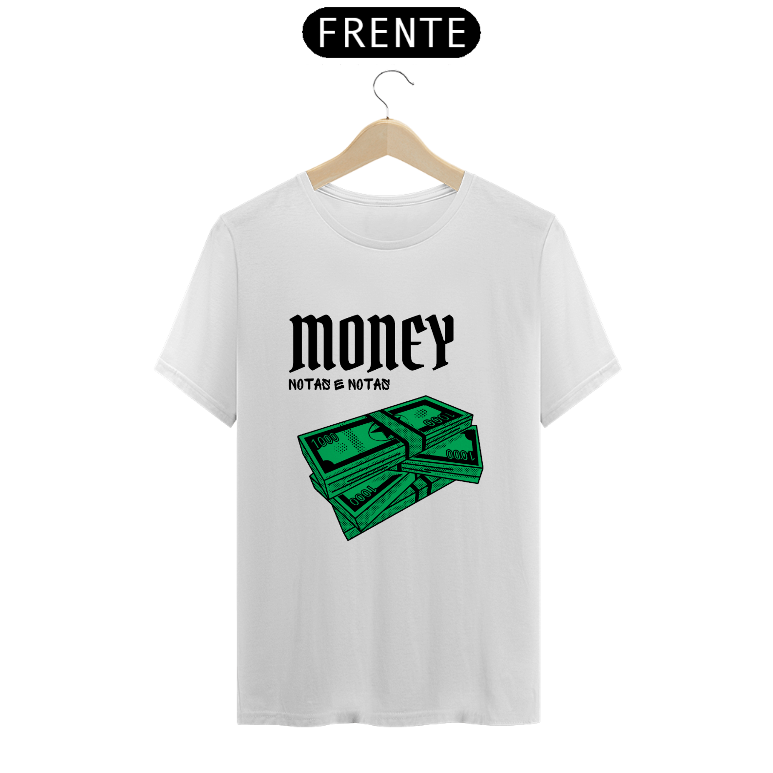 Nome do produto: Camisa Contabilidade (money) 25 edition