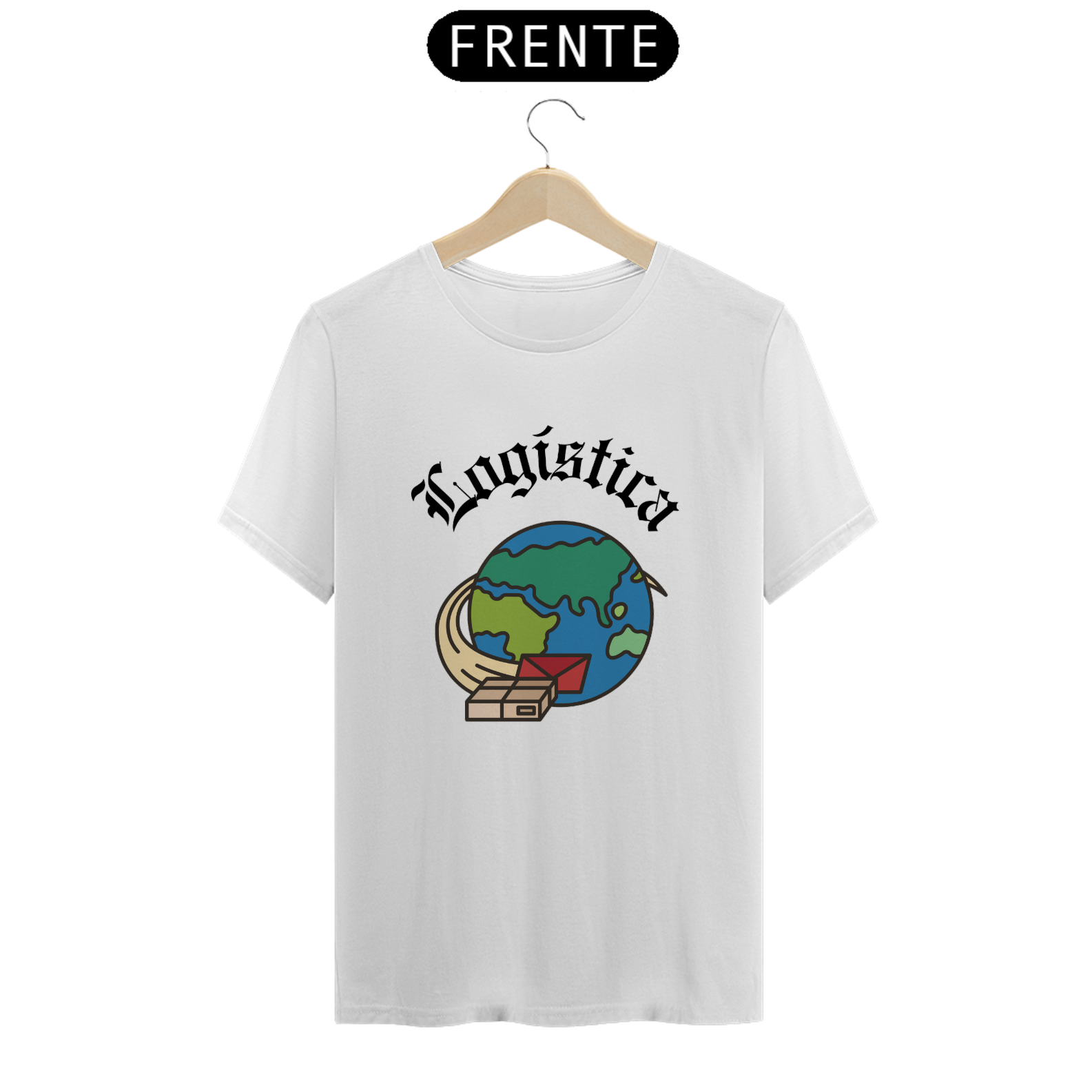 Nome do produto: Camisa Lógistica (mundo) 25 edition