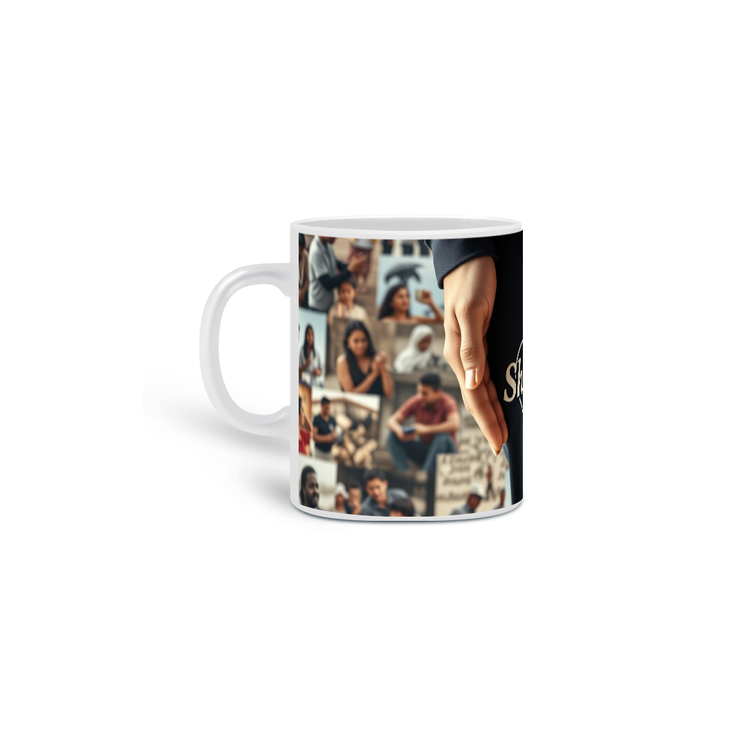 Nome do produto: Caneca Shalom Missões (Levando a Palavra a quem precisa)