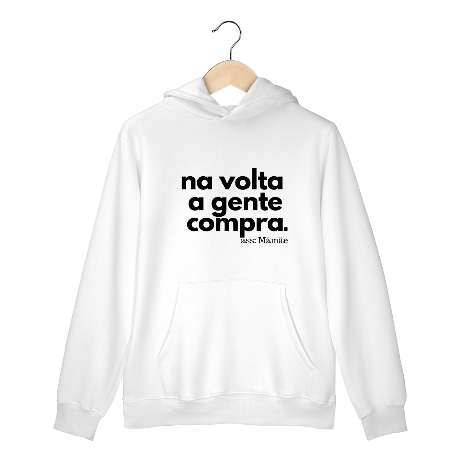 Nome do produto: MOLETOM - NA VOLTA A GENTE COMPRA