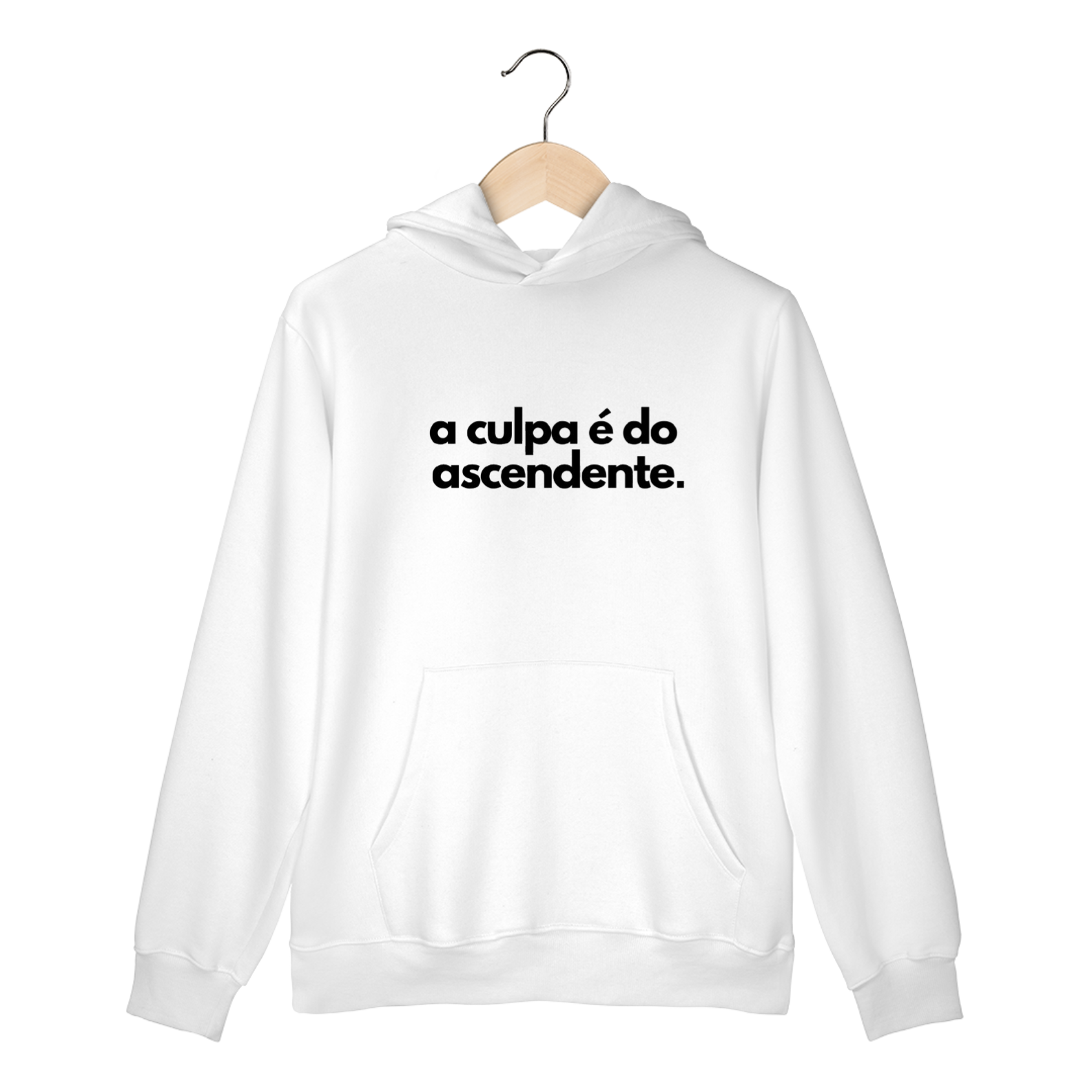 Nome do produto: A CULPA É DO ASCENDENTE - MOLETOM