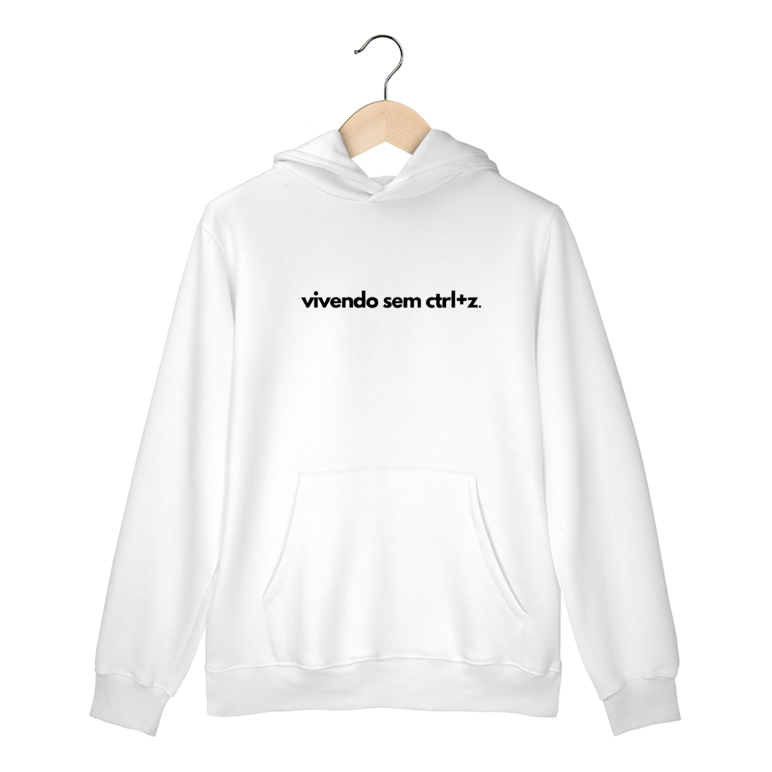 Nome do produto: VIVENDO SEM CTRL+Z - MOLETOM