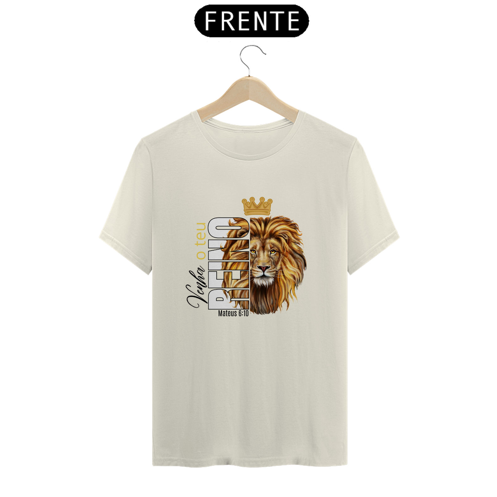 Nome do produto: T-shirt venha o teu reino 