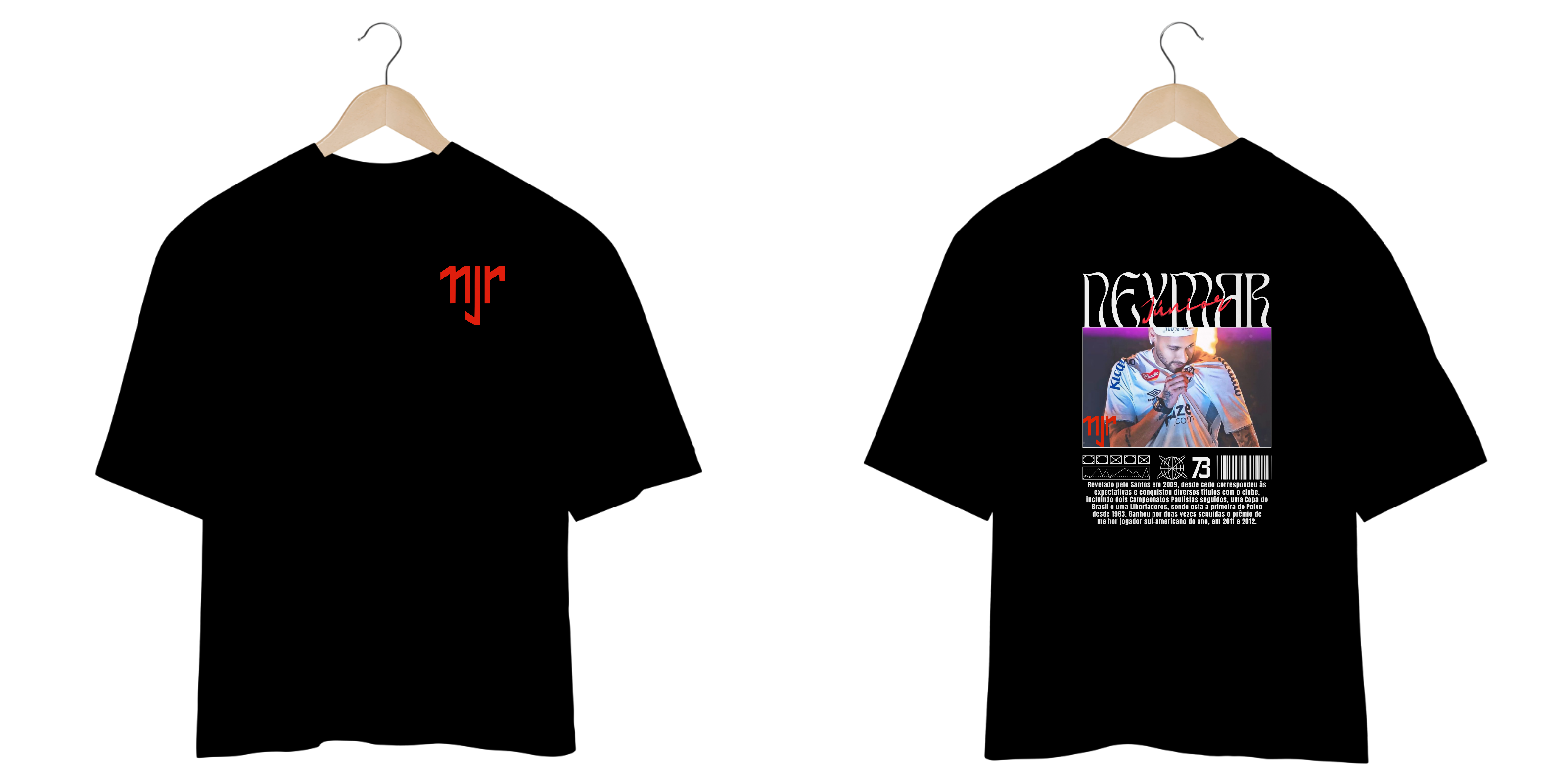 Nome do produto: Camisa Oversized Neymar 