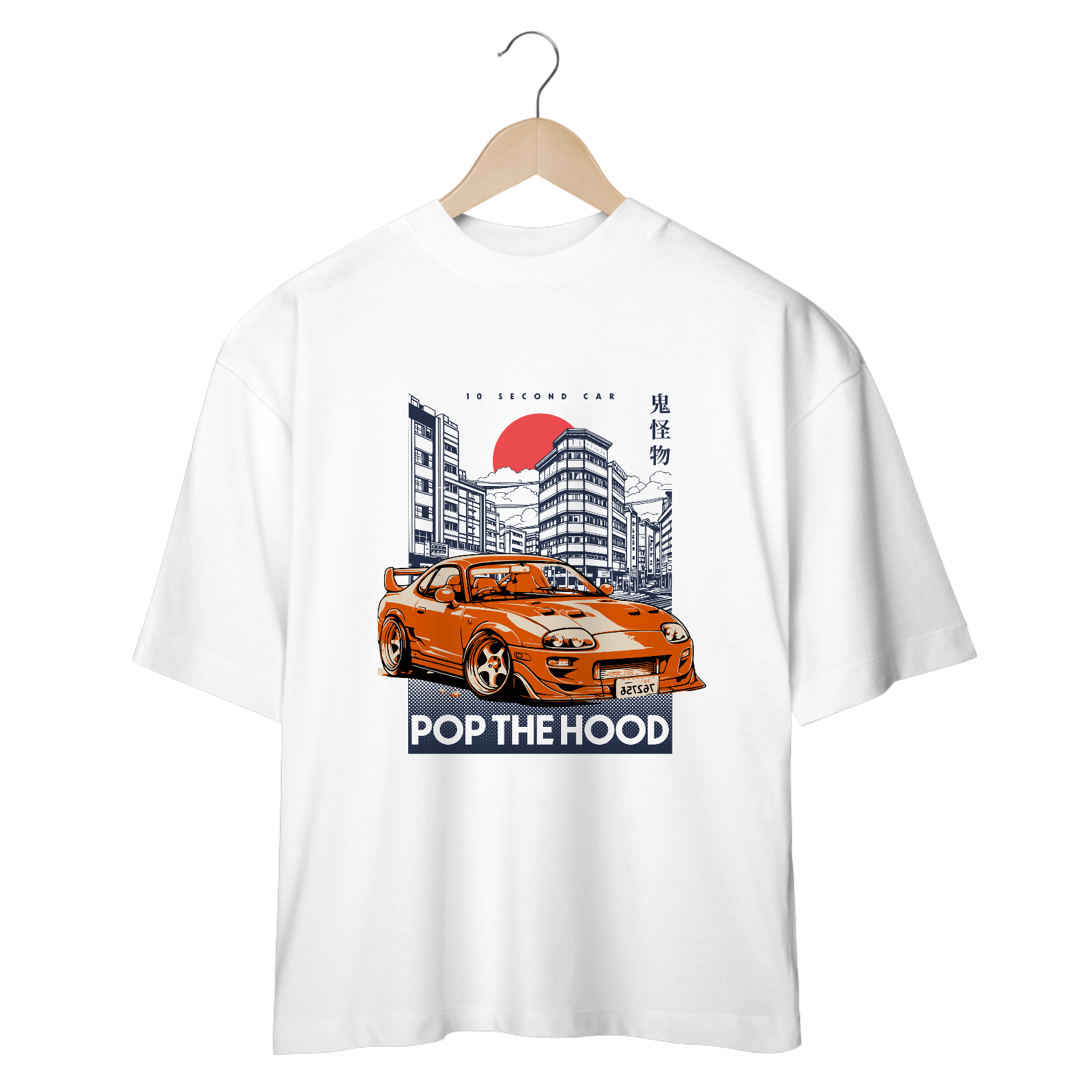 Nome do produto: Oversized Pop The Hood