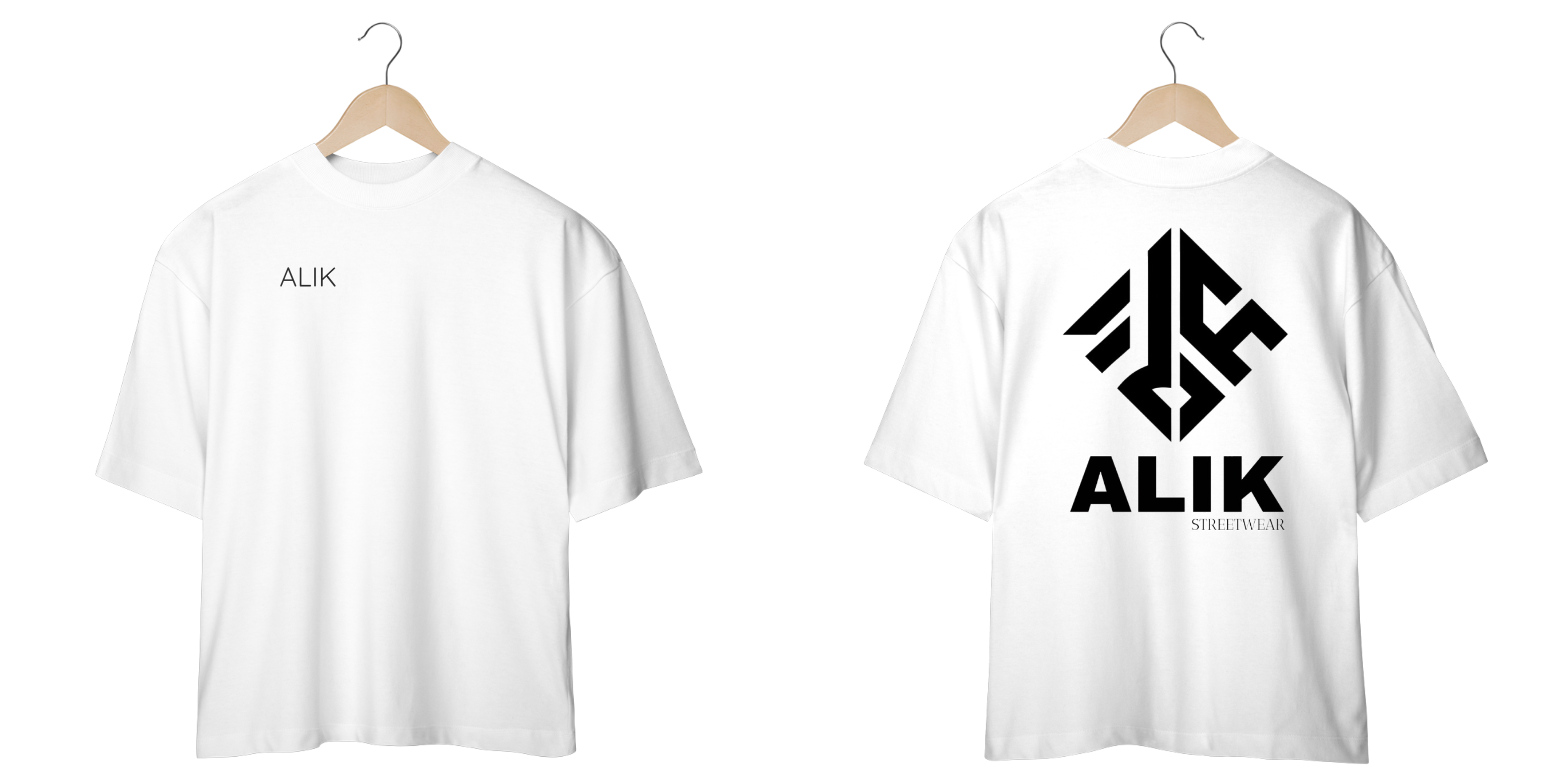 Nome do produto: Camiseta Oversized Cubo costas Alik