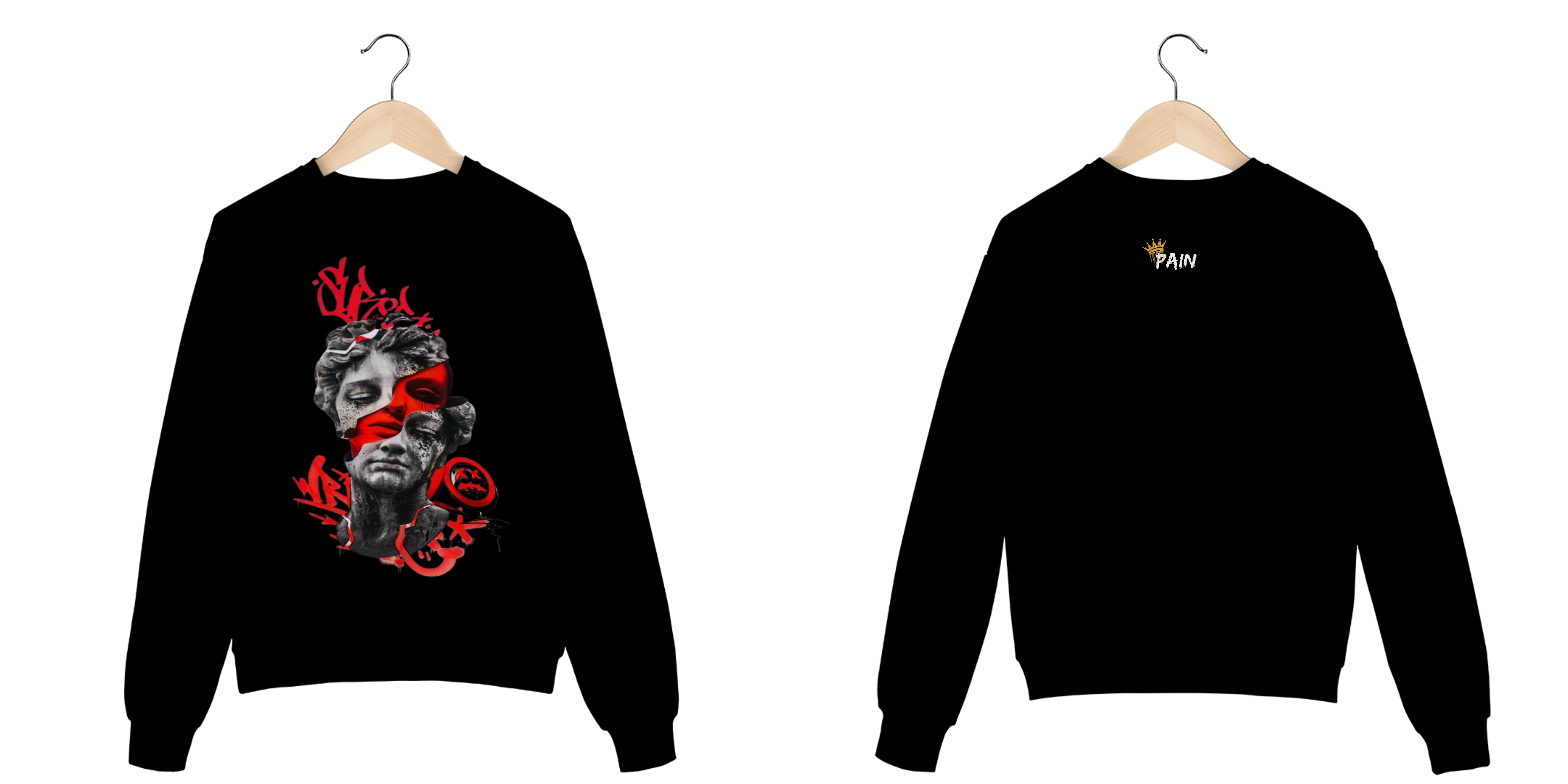 Nome do produto: moletom PAIN