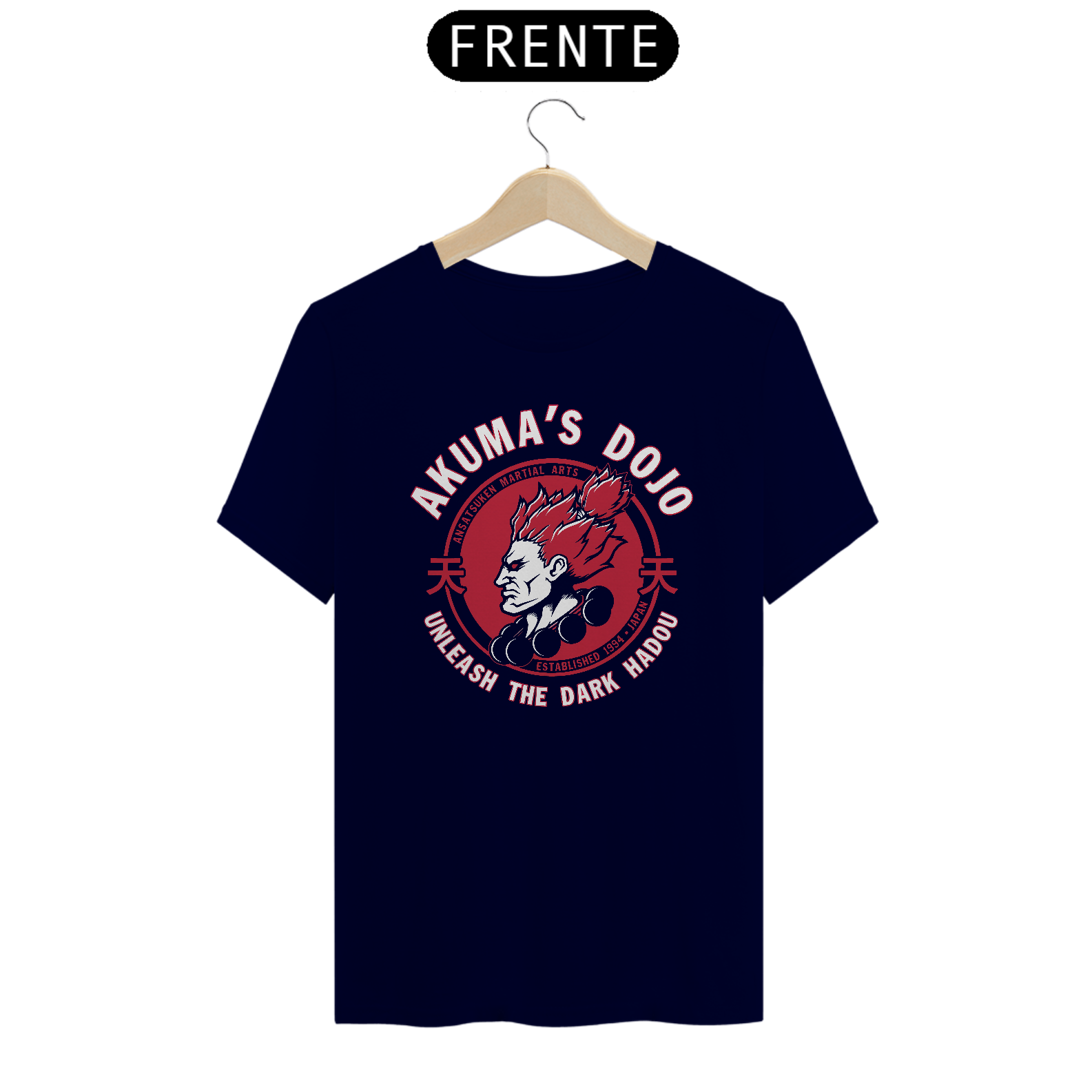 Camiseta Street Fighter - Akuma