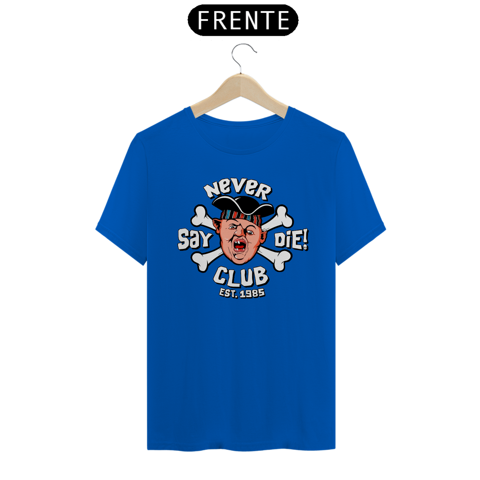 Camiseta Os Goonies - Never Say Die Club