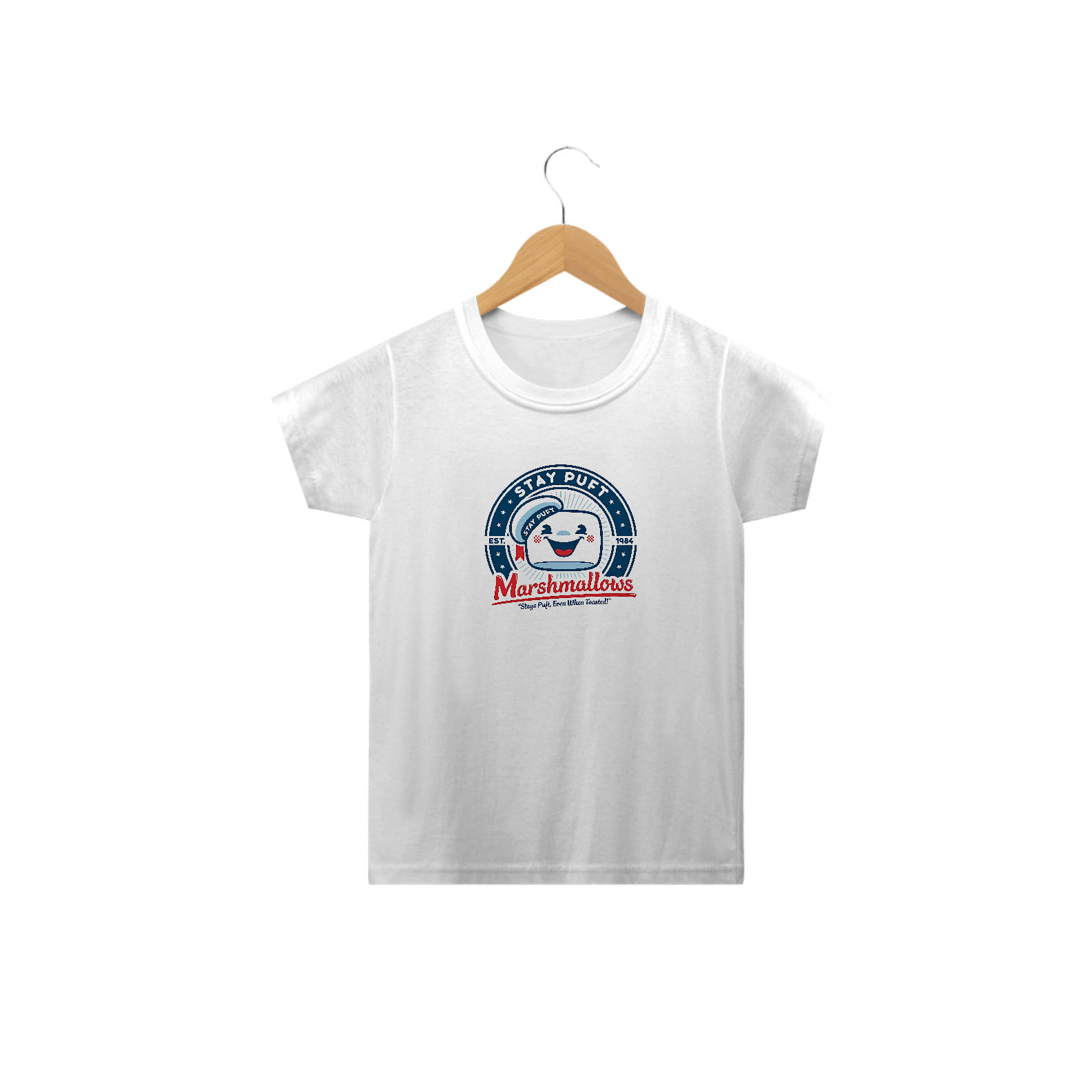 Nome do produto: Camiseta Infantil Caça Fantasmas - Stay Puft