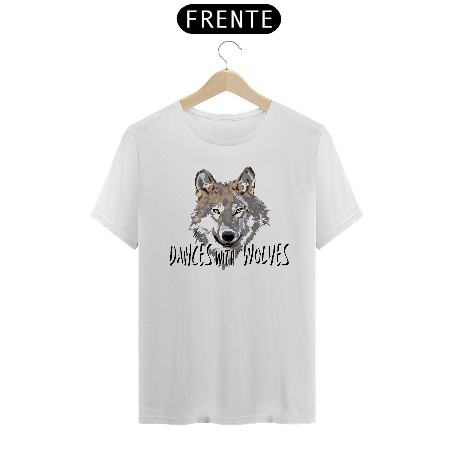 Camiseta Dança com Lobos