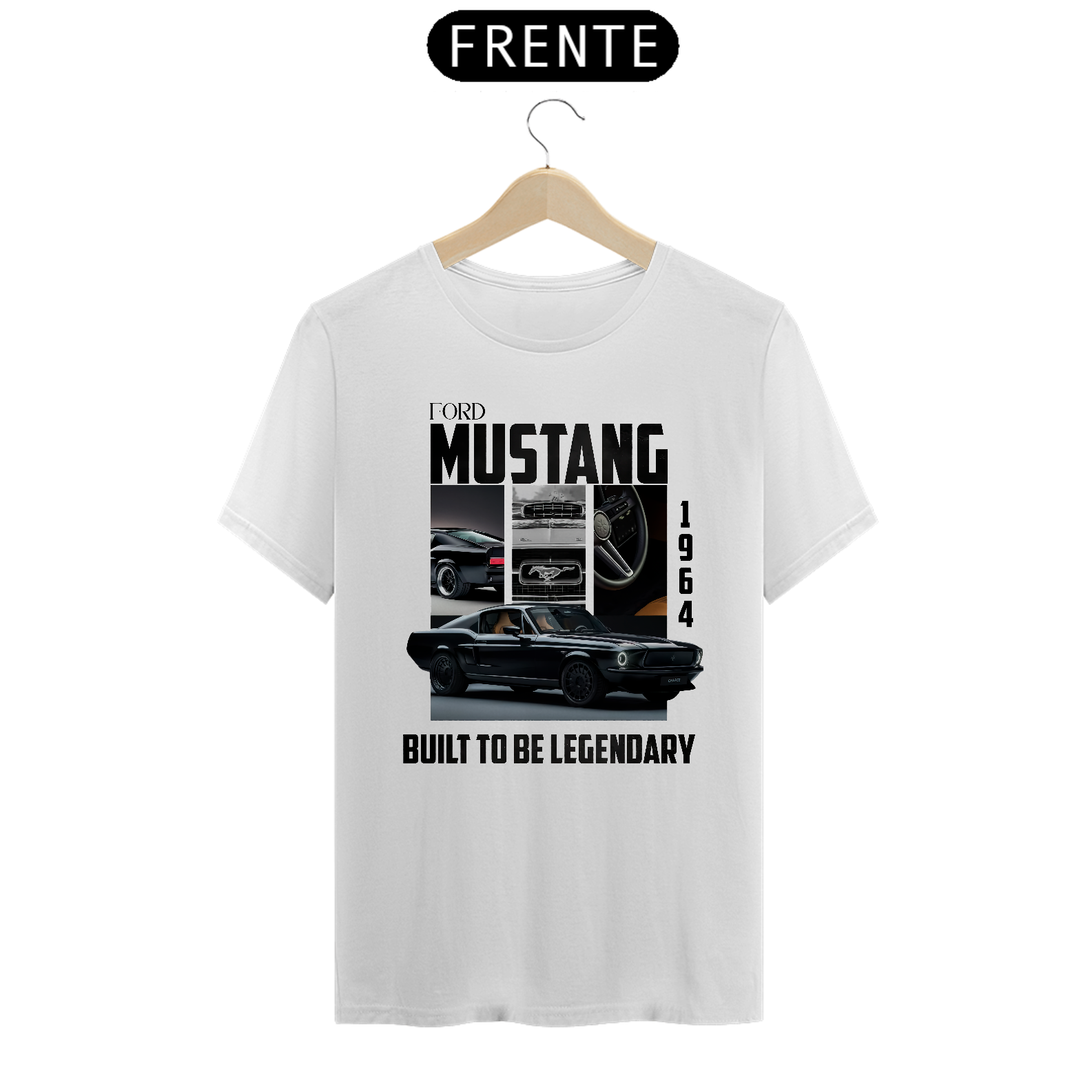 Camiseta Ford Mustang 1964
