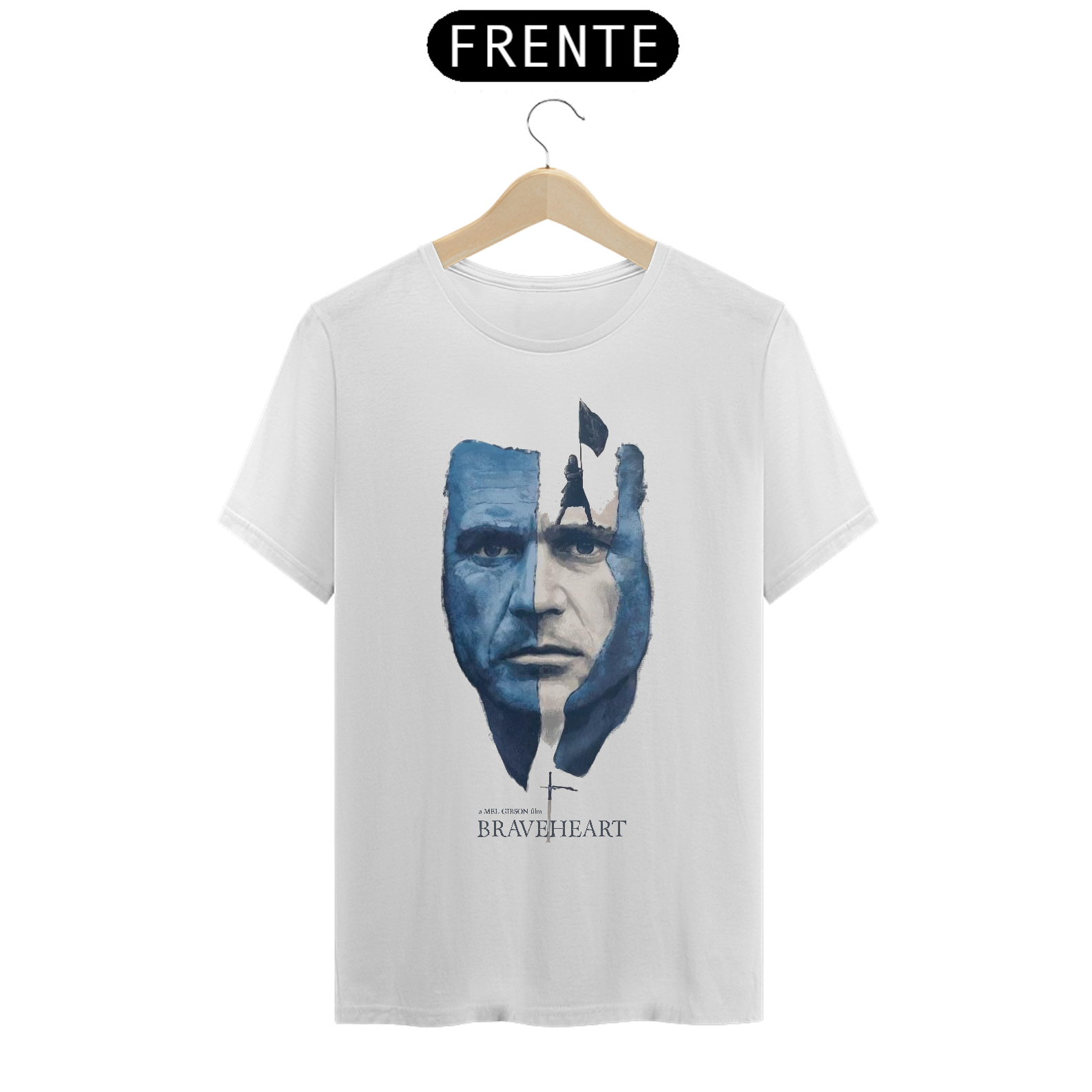Camiseta Coração Valente - Braveheart