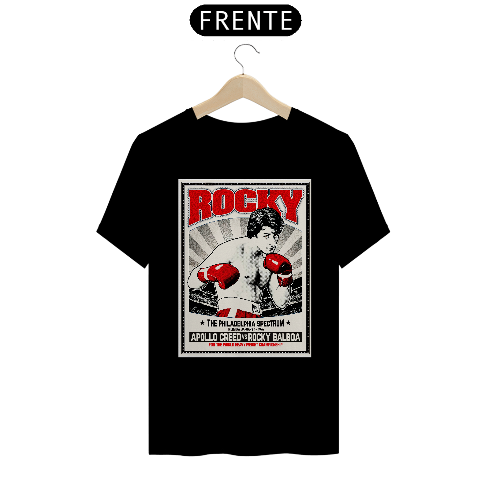 Camiseta Rocky Balboa