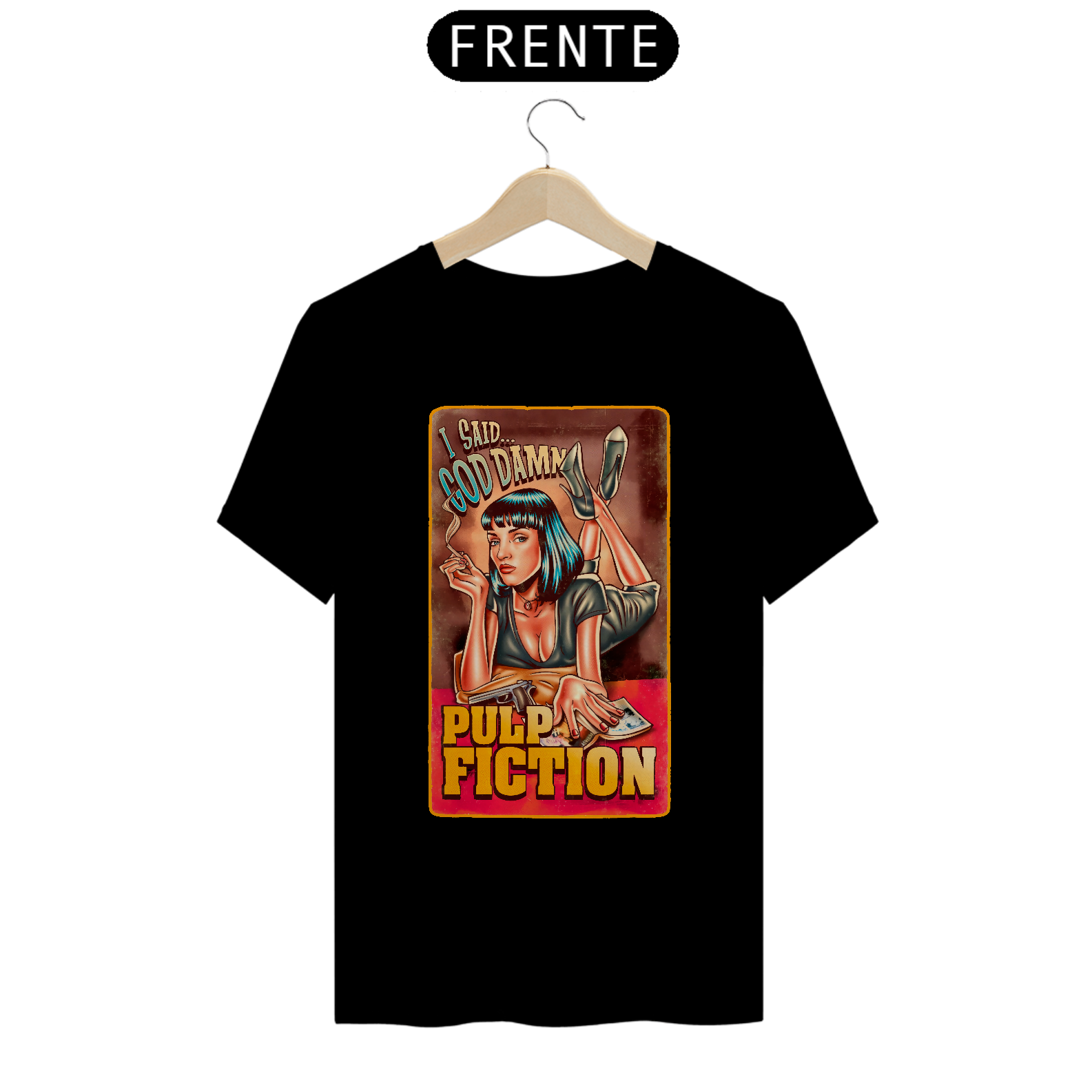 Camiseta Pulp Fiction - Mia Wallace
