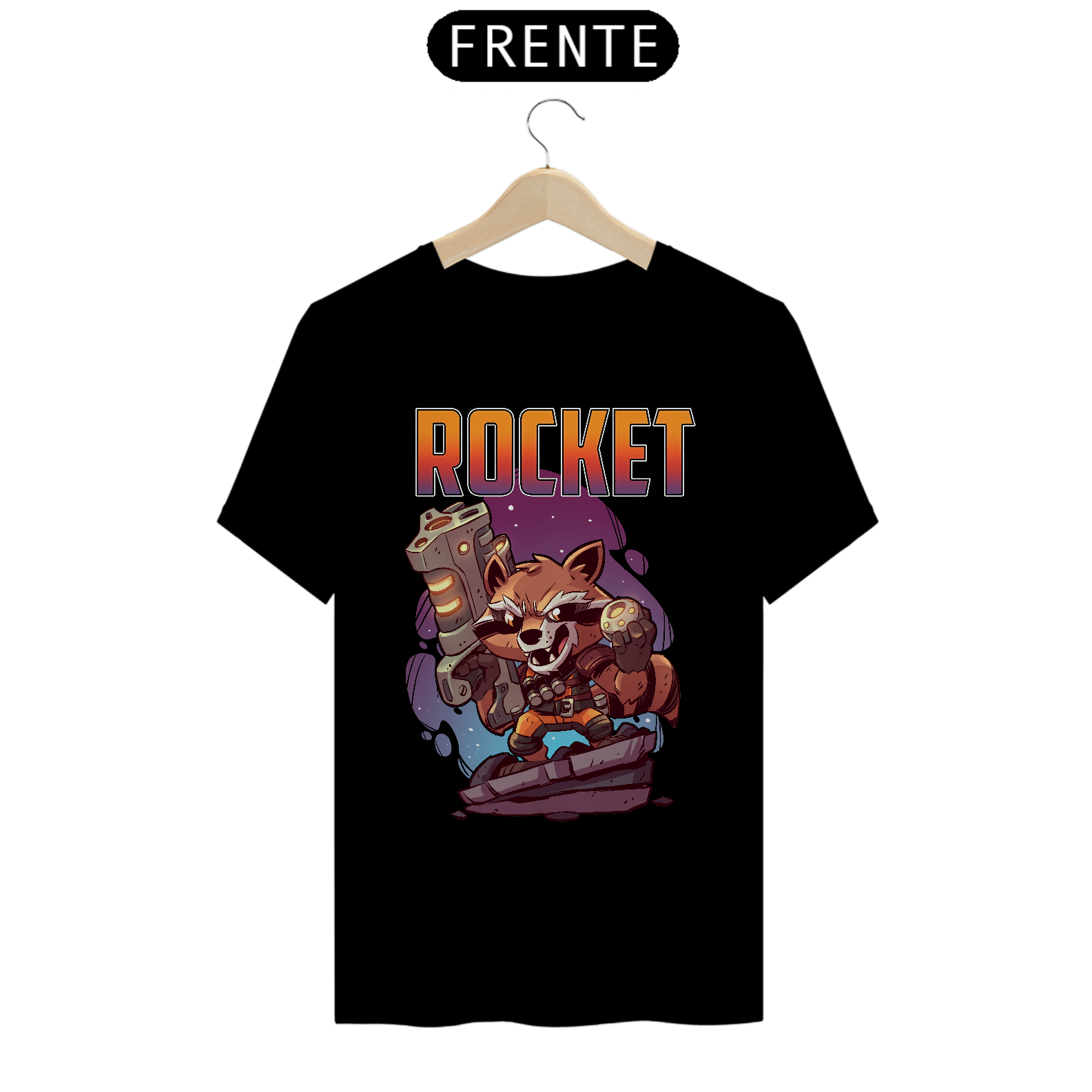 Camiseta Guardiões da Galáxia - Rocket I