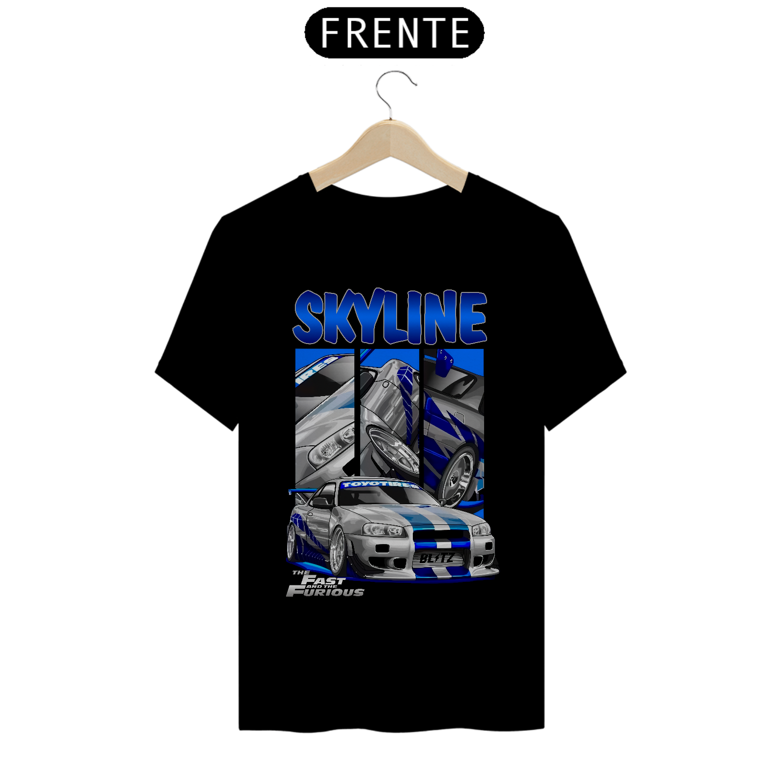 Camiseta Velozes e Furiosos - Skyline