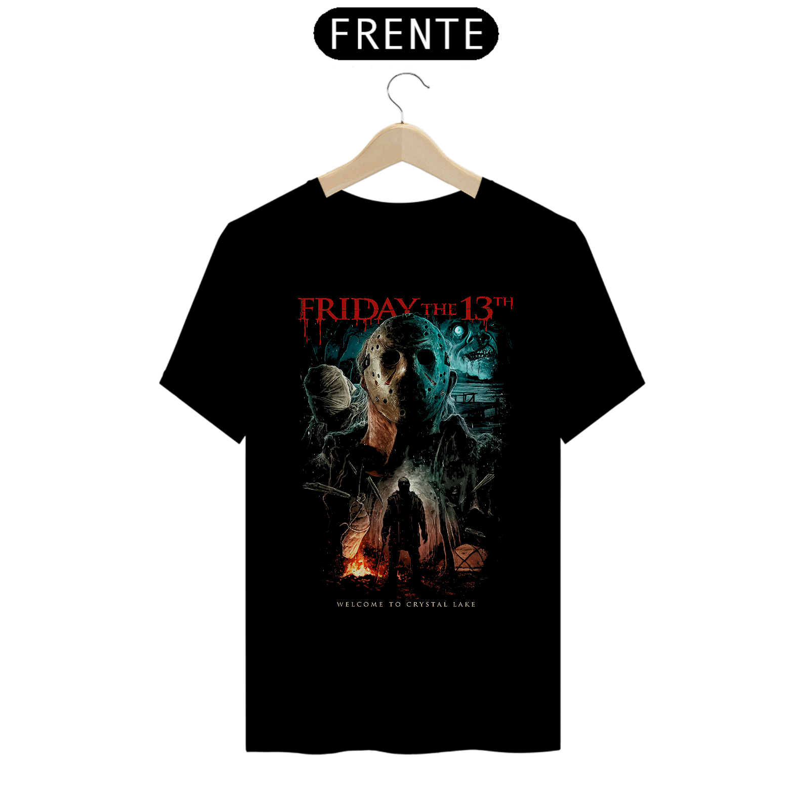 Camiseta Sexta-Feira 13 - Welcome to Crystal Lake