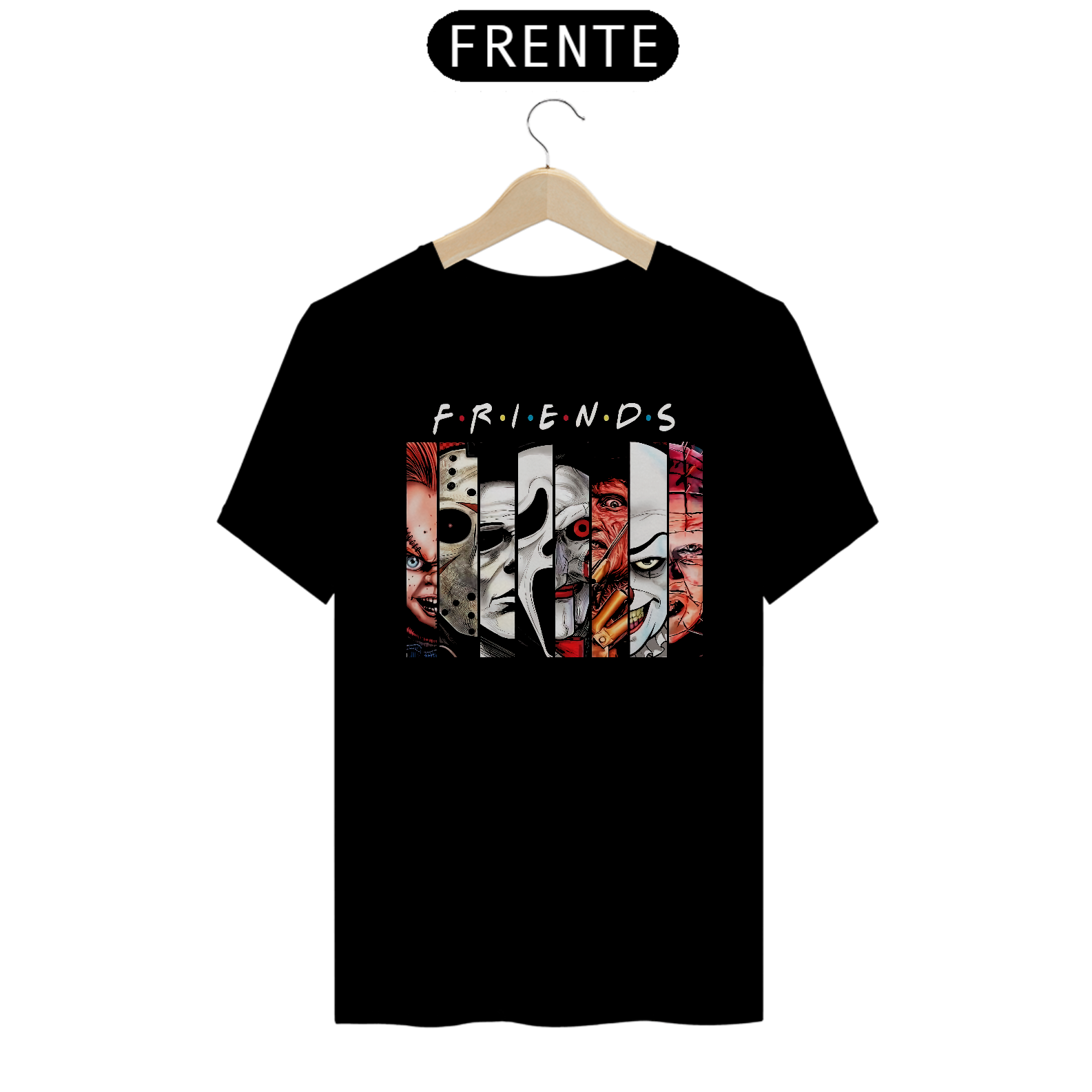 Camiseta Friends - Enemies