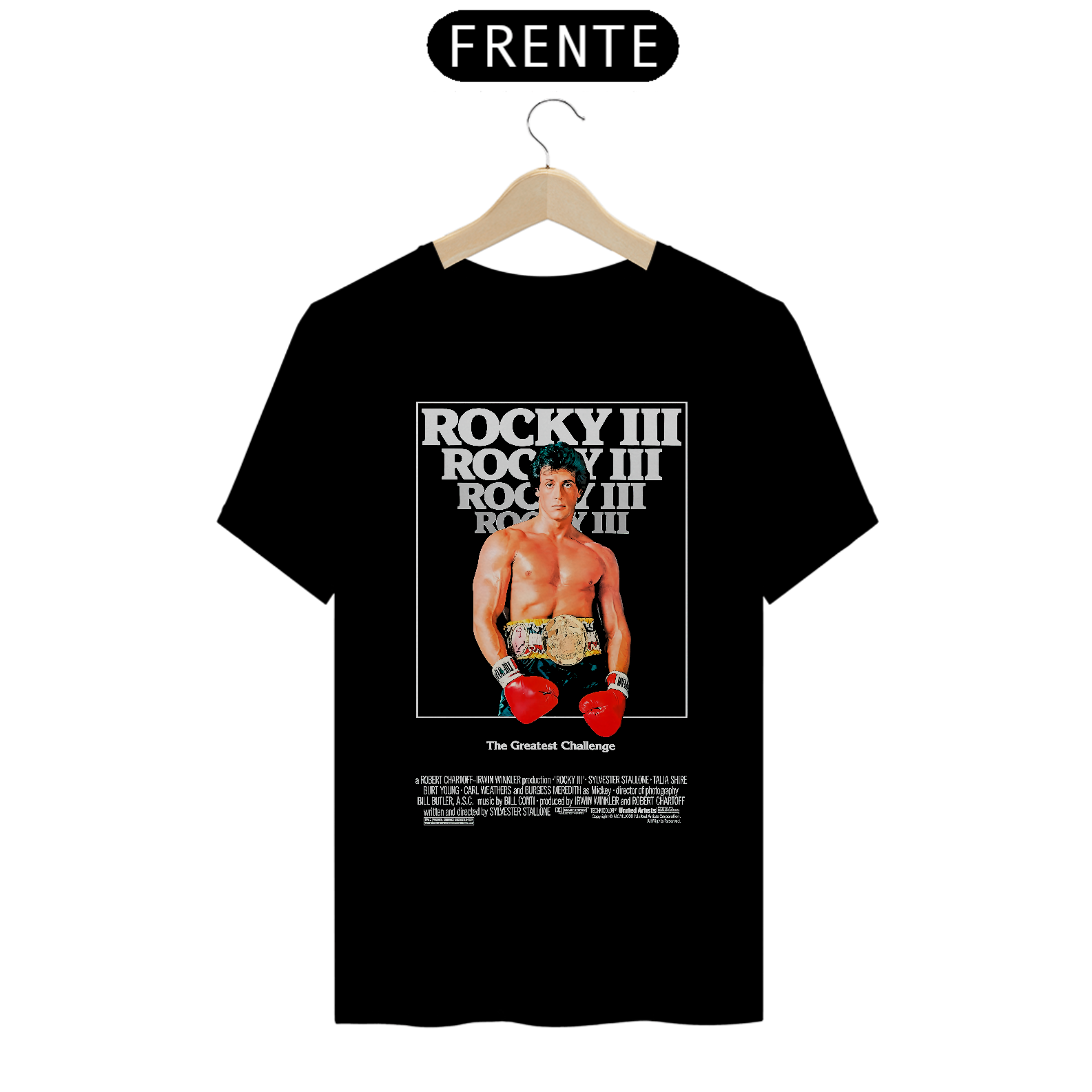 Camiseta Rocky III