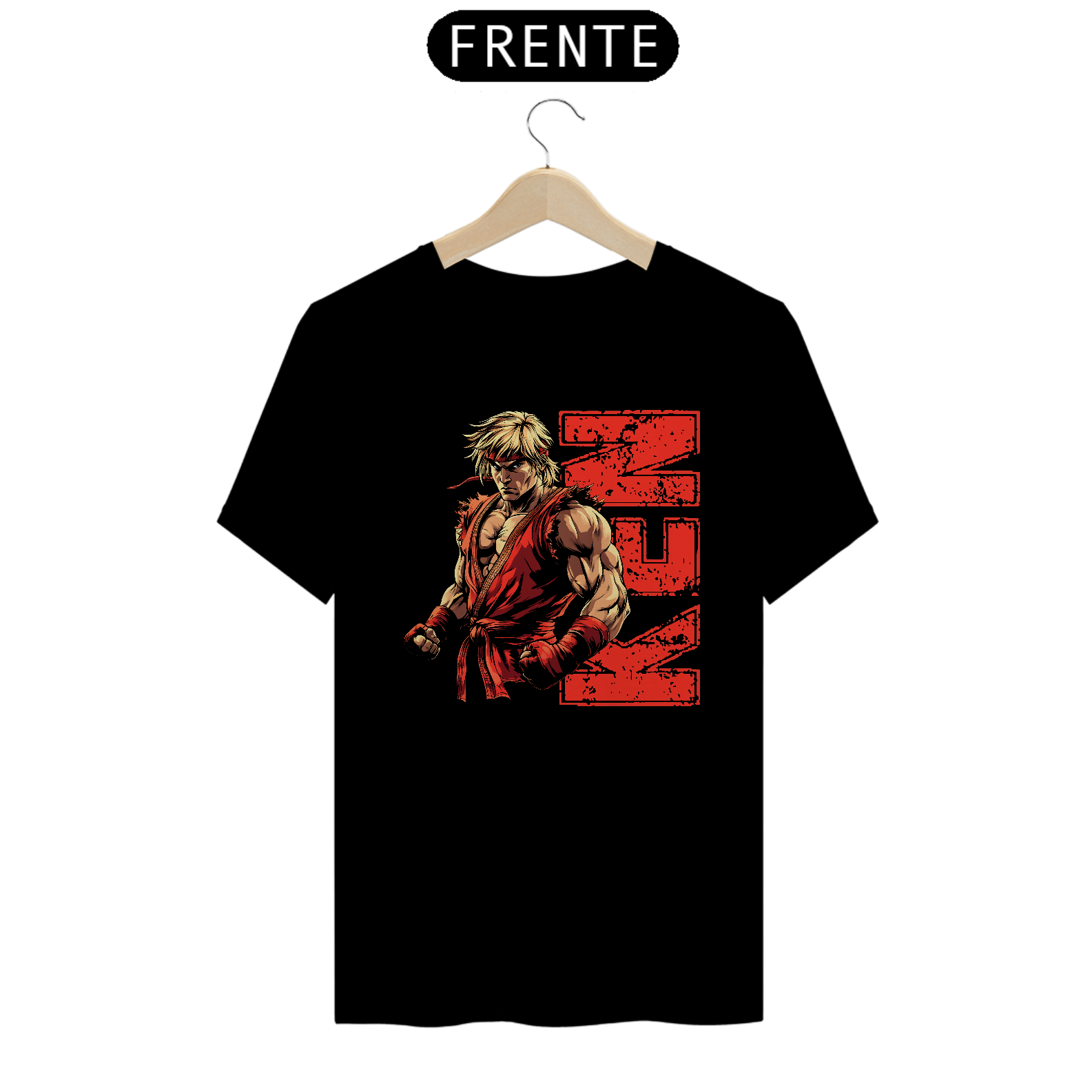 Camiseta Street Fighter - Ken
