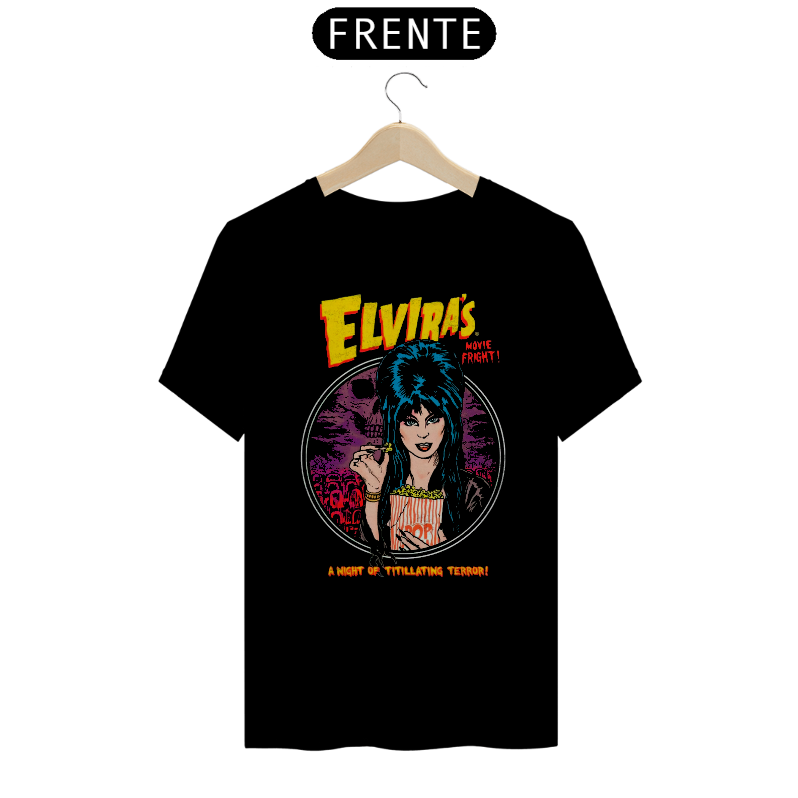 Camiseta Elvira - Movie Fright!