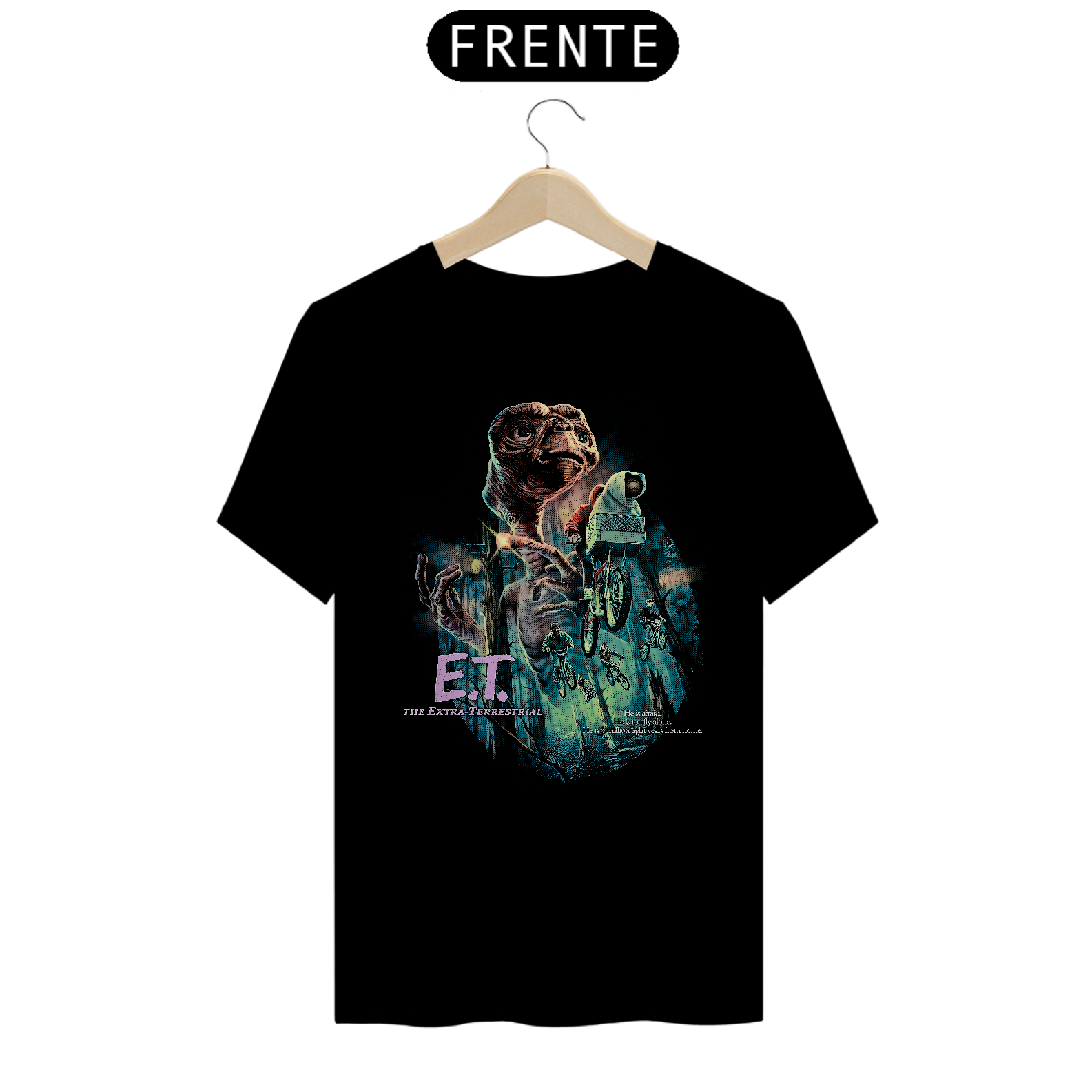 Camiseta E.T. - O Extraterrestre (Versão IV)