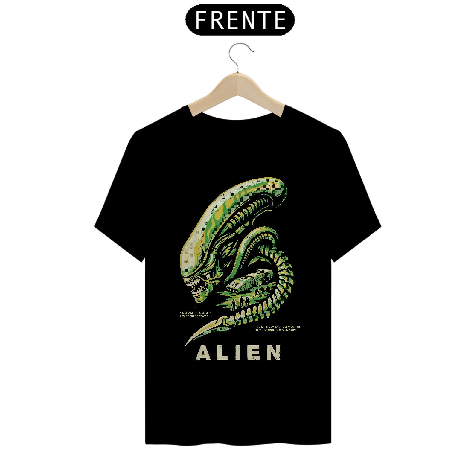 Camiseta Alien - O Oitavo Passageiro