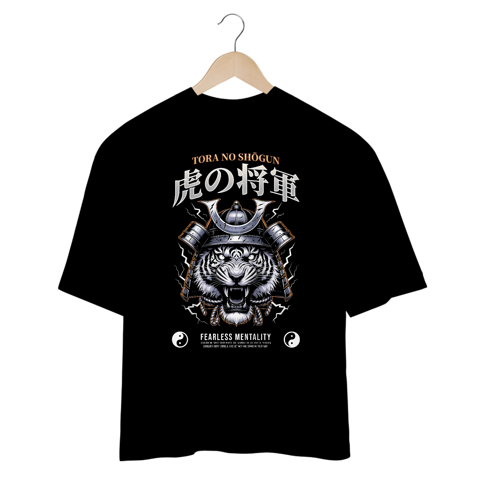 Camiseta Oversized - Tora No Shogun - Coleção Especial 