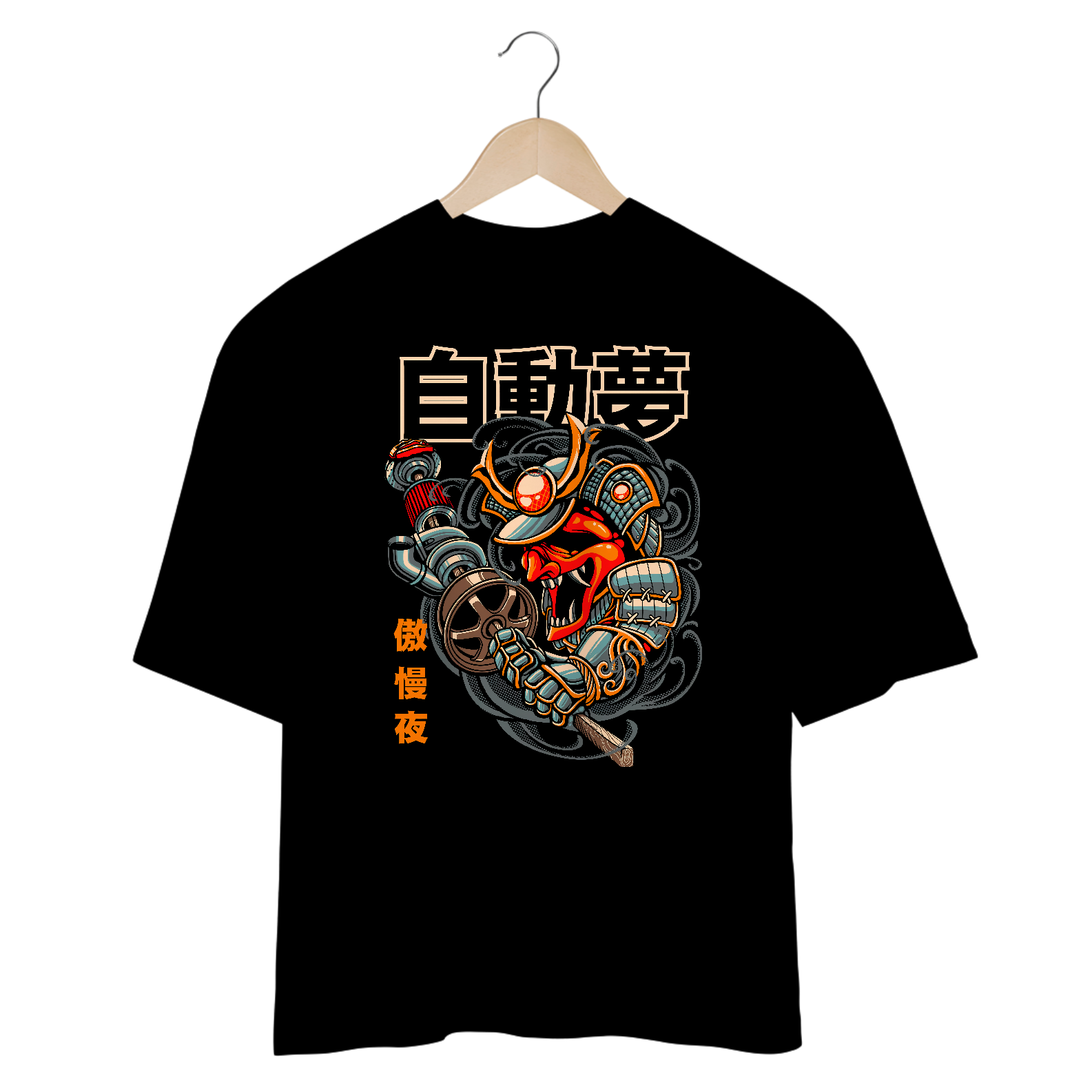 Camiseta Oversized - Samurai Spirit VI - Coleção Especial 