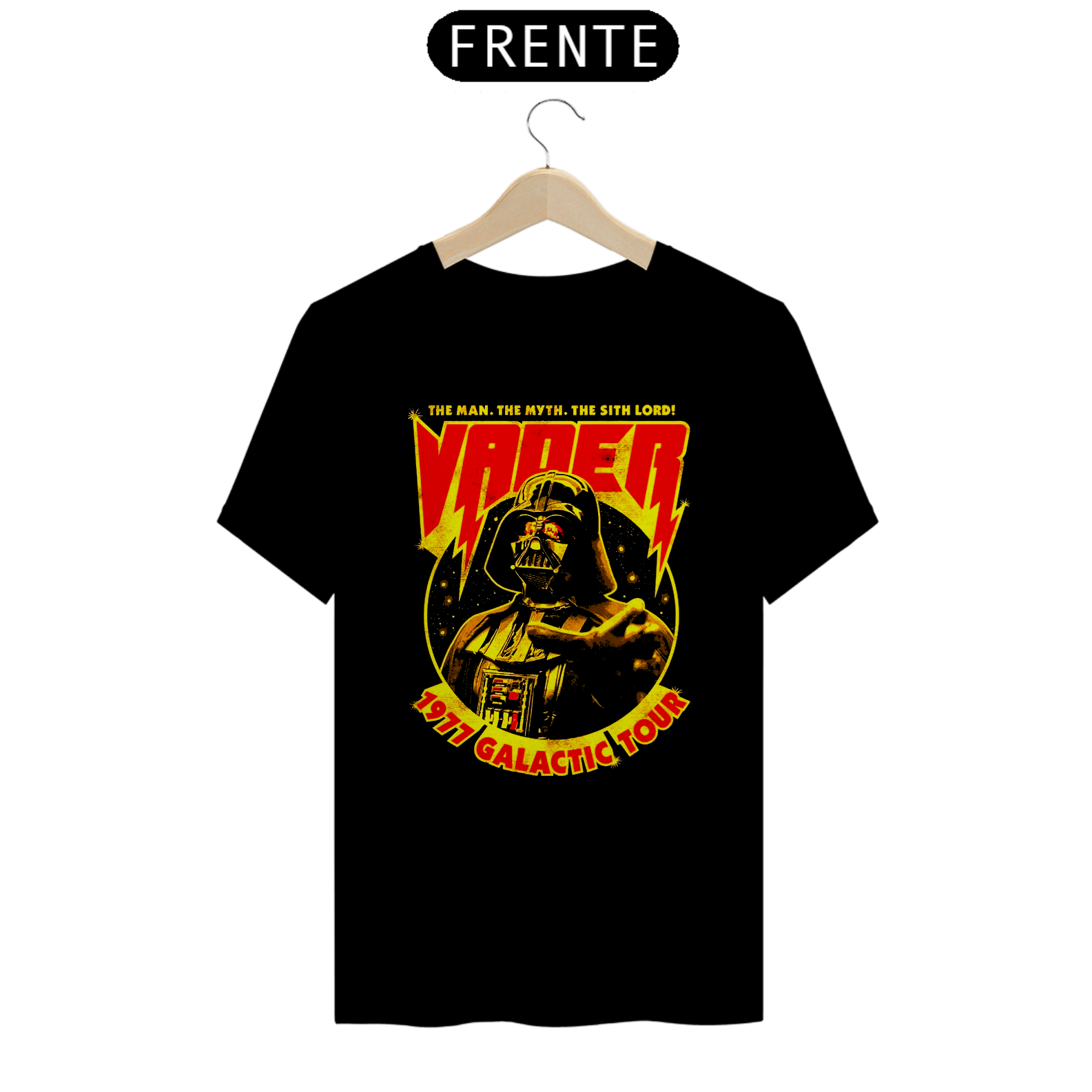 Camiseta Star Wars - Vader - 1977 Galactic Tour