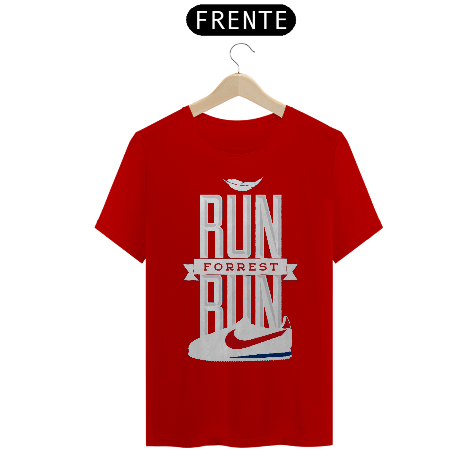 Camiseta Forrest Gump - Run Forrest Run