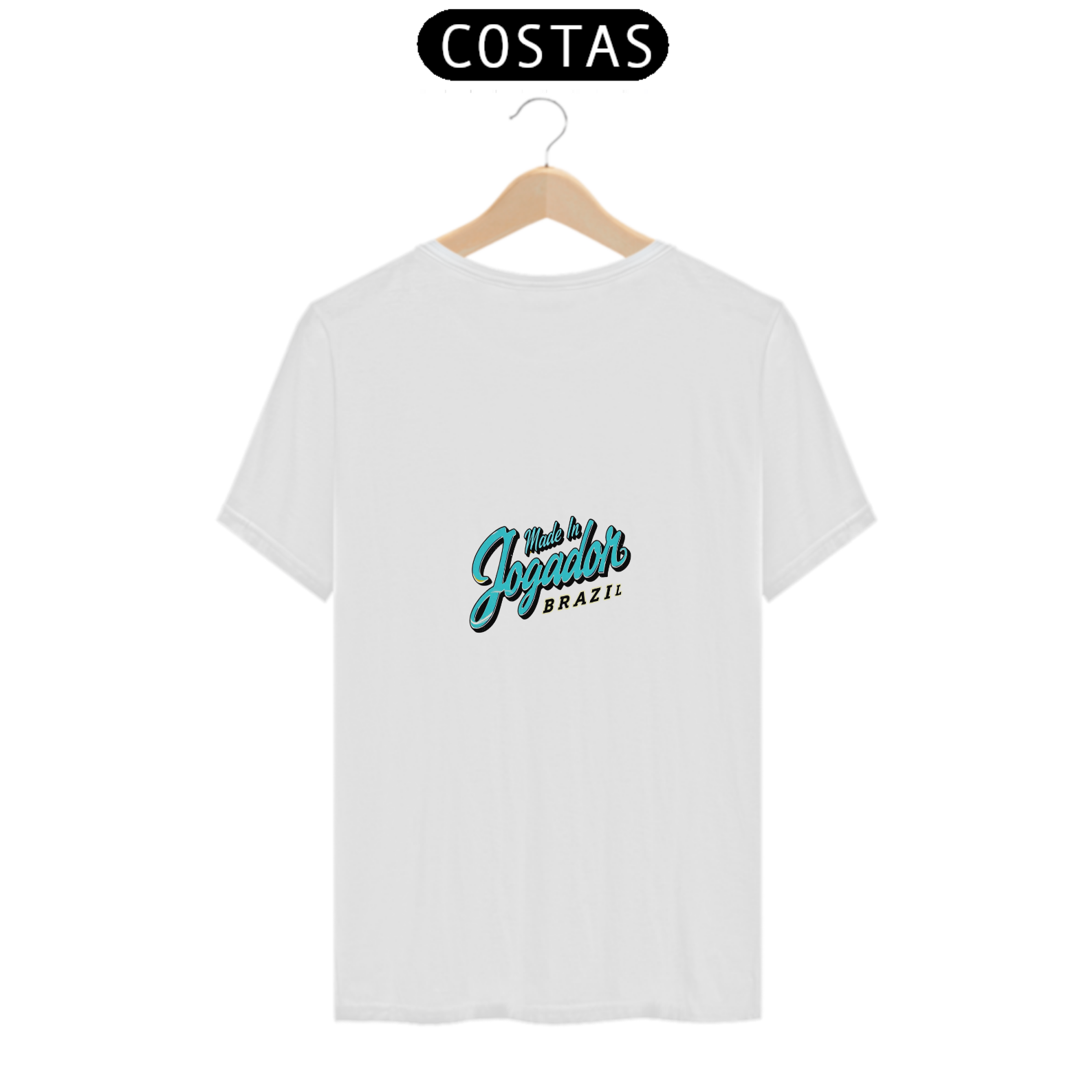 Nome do produto: Camiseta jogador made in Brazil