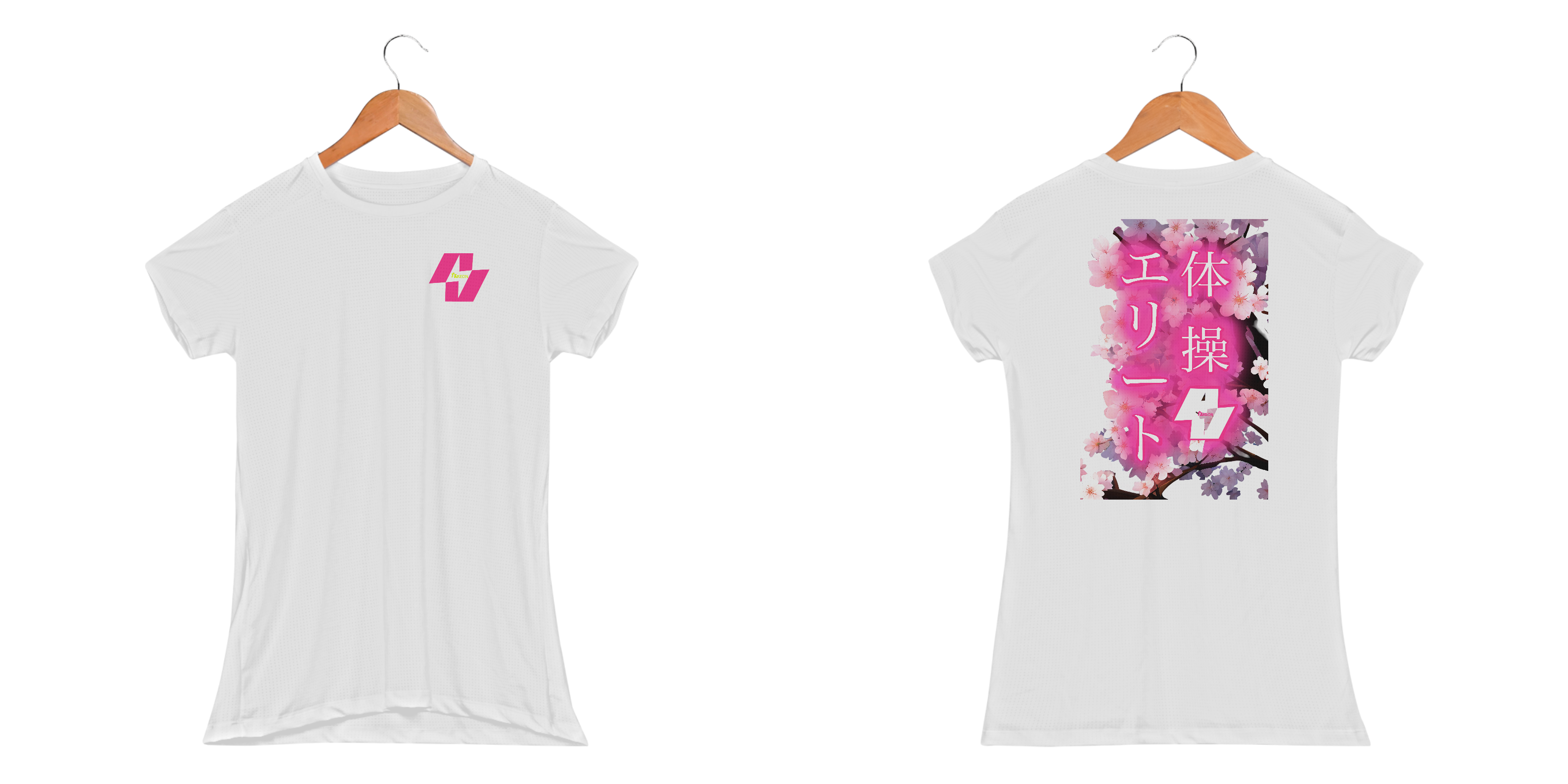 Nome do produto: Baby Look Feminina Sport Dry Elite Workout Sakura